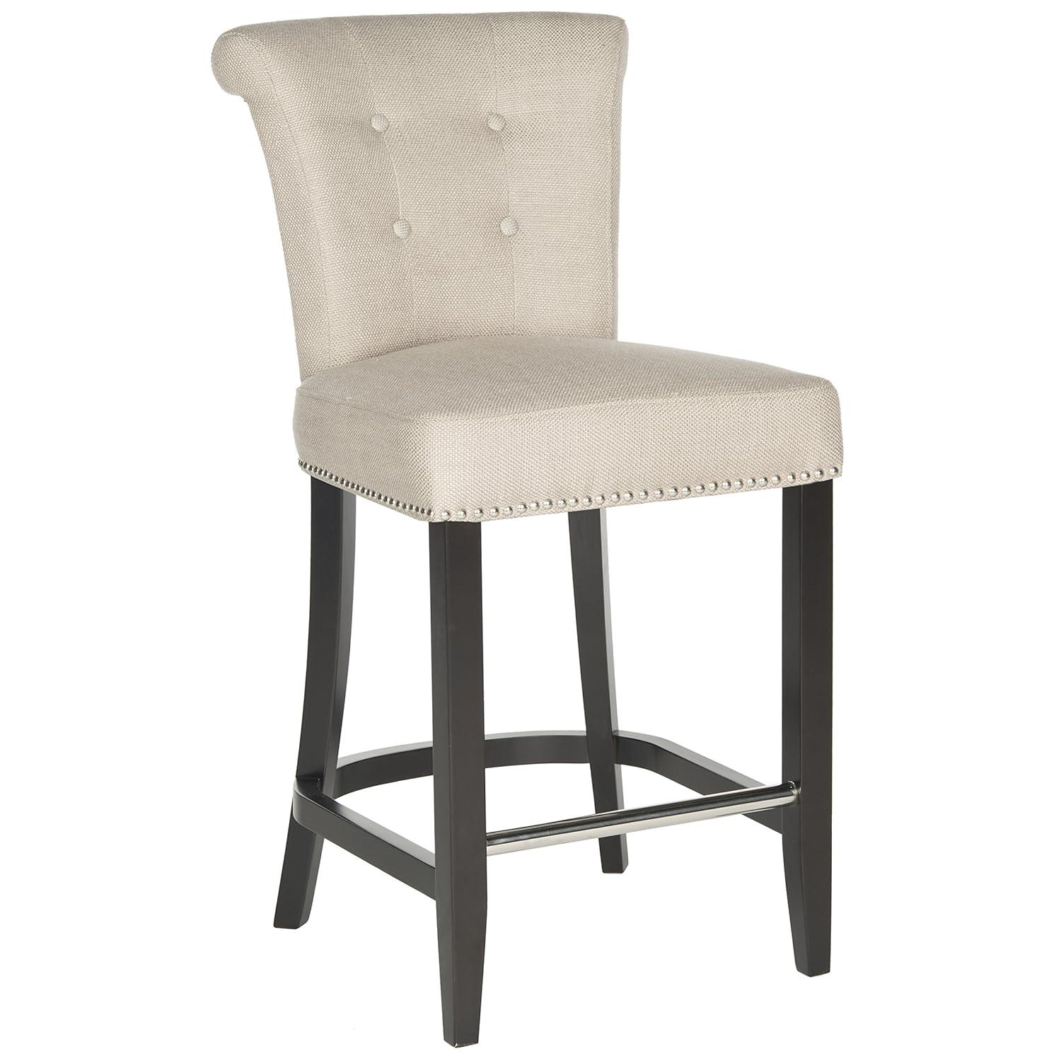 Addo Ring Counter Stool - HUD8241 - Beige - Safavieh