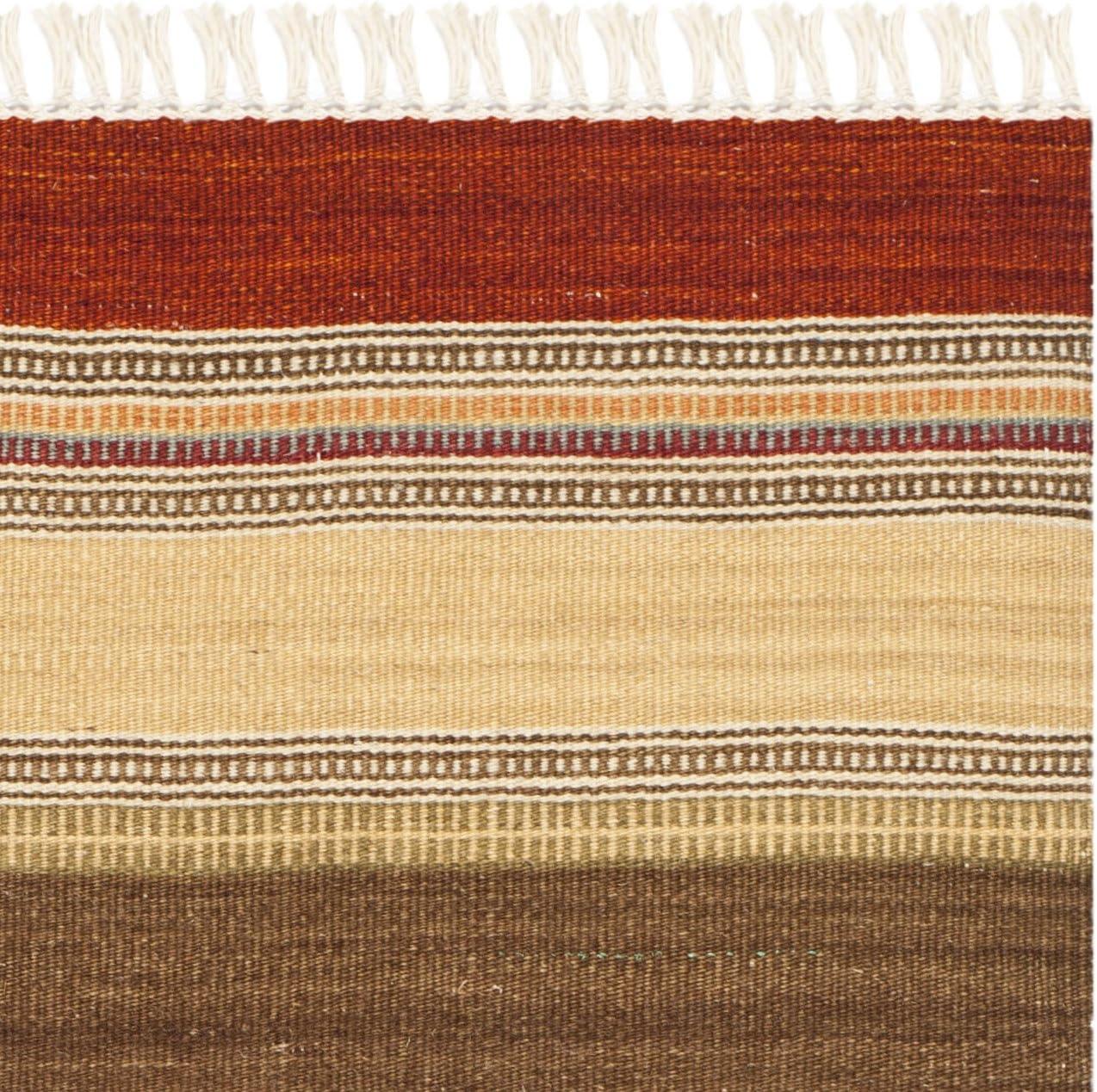 Striped Kilim STK317 Hand Woven Area Rug  - Safavieh