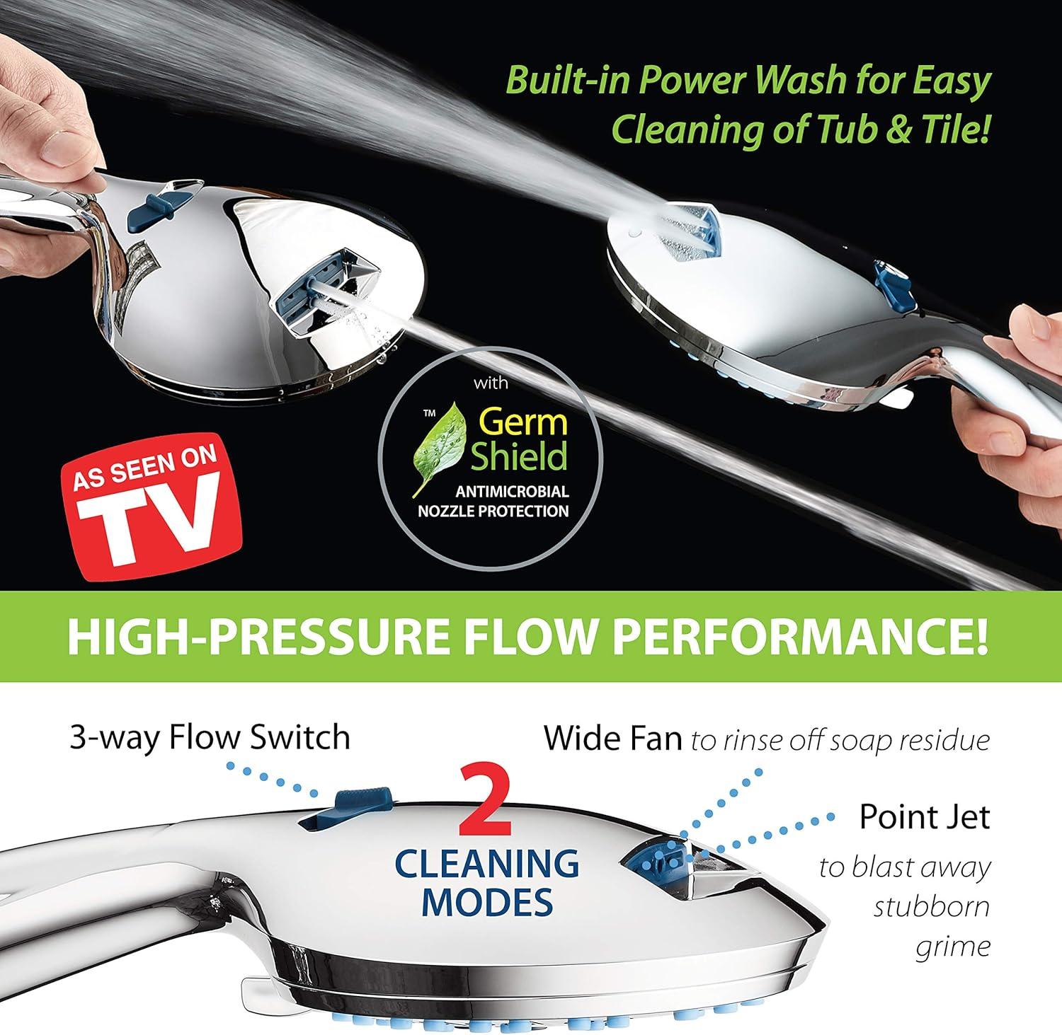 HotelSpa 5539 Dual Shower Head 2.5 GPM GPM