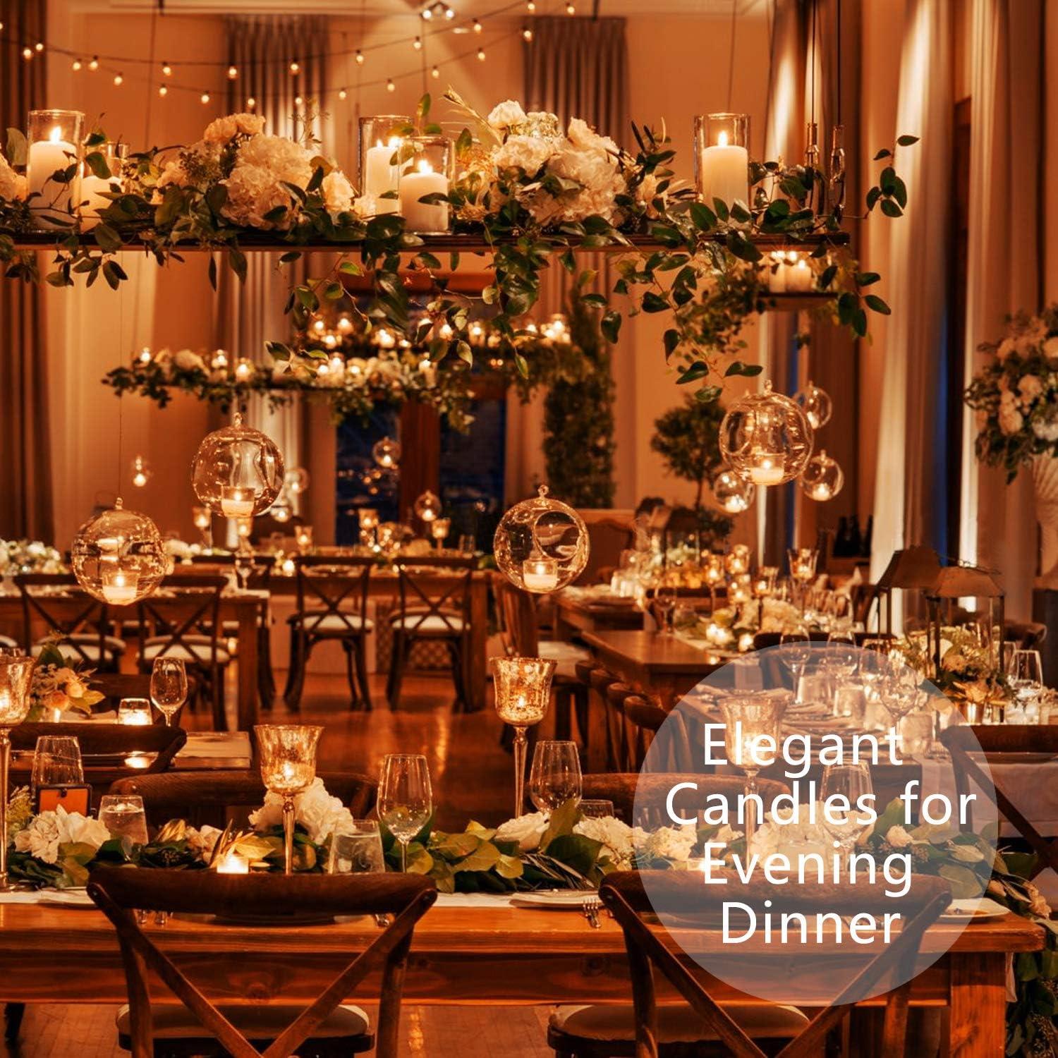 Novelty Place 12 Pcs Flameless LED Tea Light Candles Flickering Electric Tealight Candles Battery-Powered