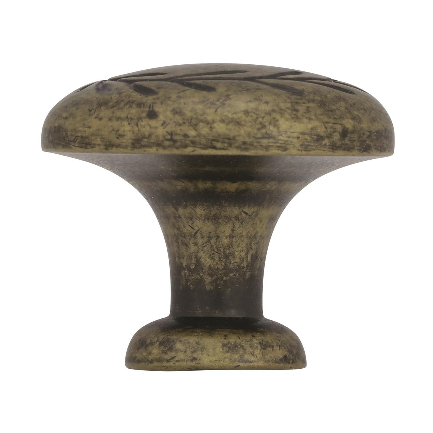 Nature'S Splendor 1 5/16" Diameter Mushroom Knob