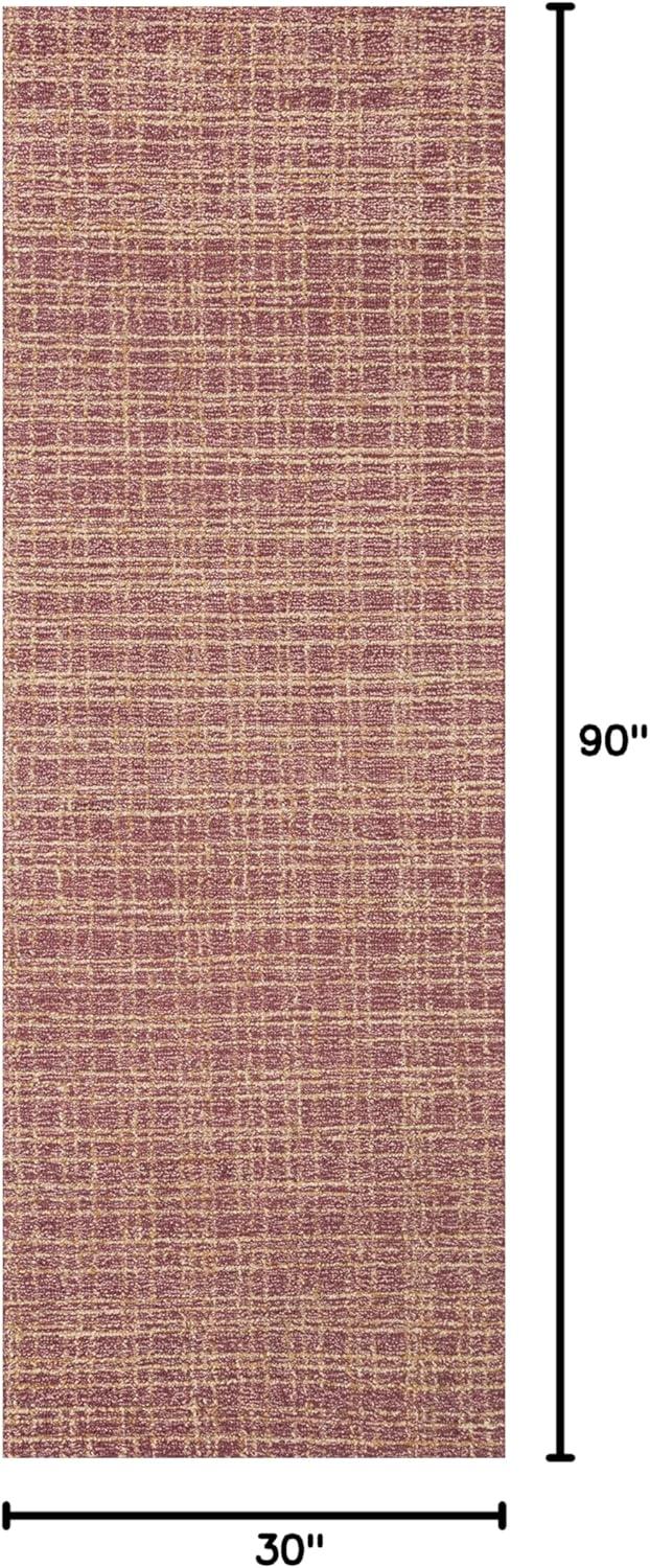 Chris Loves Julia x Loloi Polly Checkered Berry/Natural Area Rug