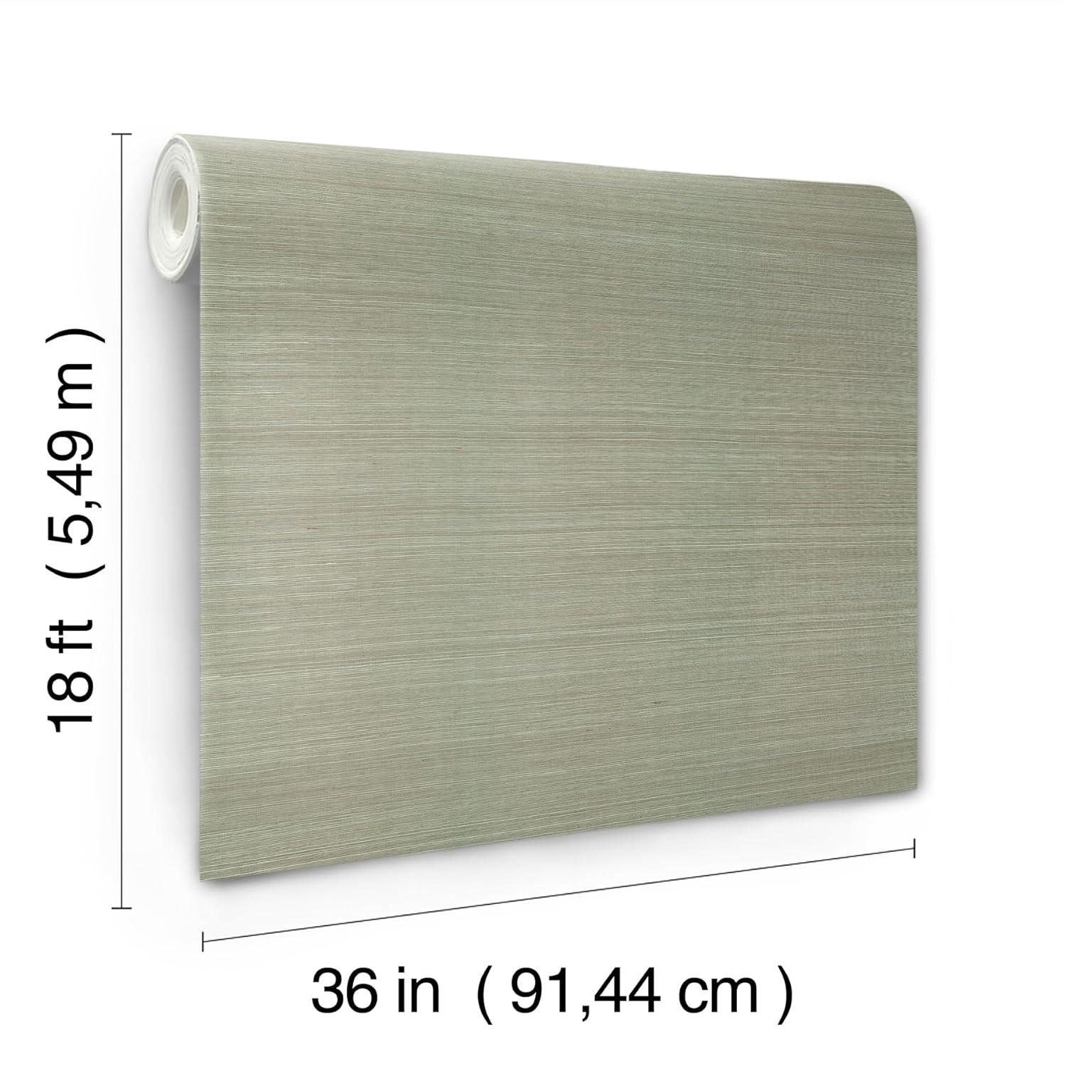 Birch Lane™ Weatherhill Natural Sisal Peel and Stick Grasscloth Wallpaper