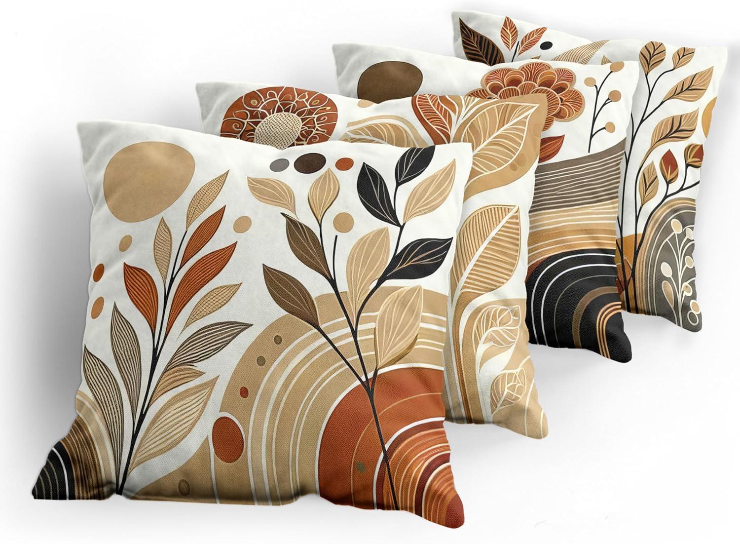 Floral Indoor/Outdoor Pillow Cover