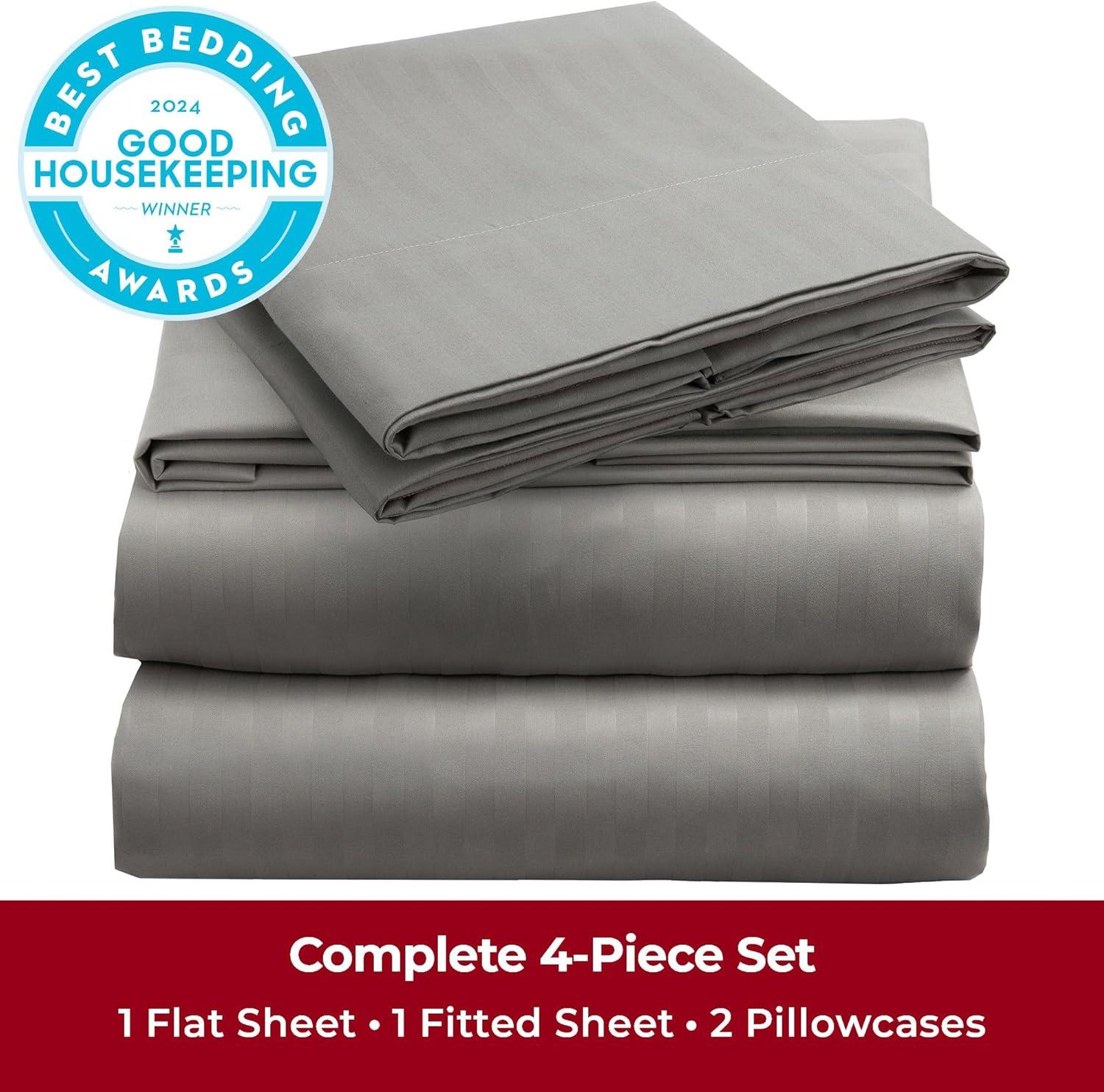 4 Piece Microfiber Sheet Set - Mellanni