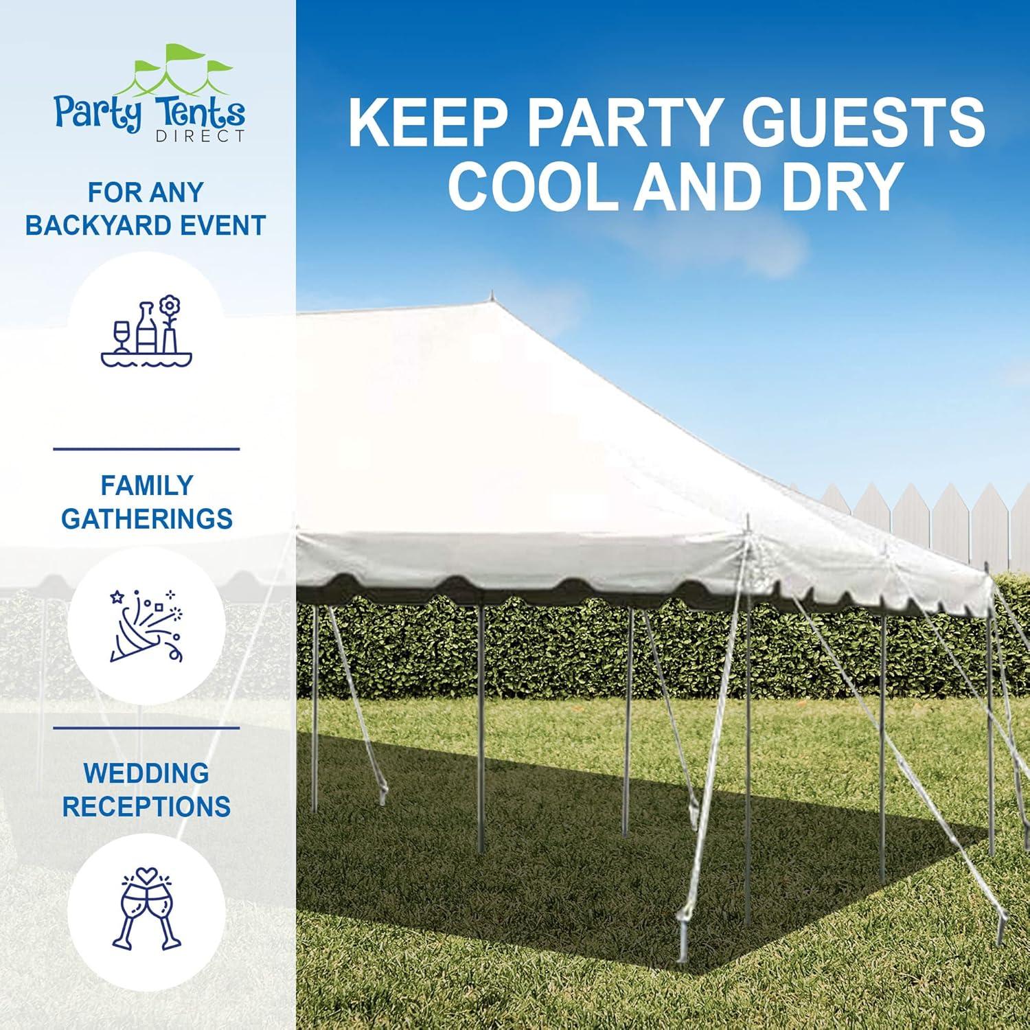 Party Tents Direct Galvanized Party Steel Tent