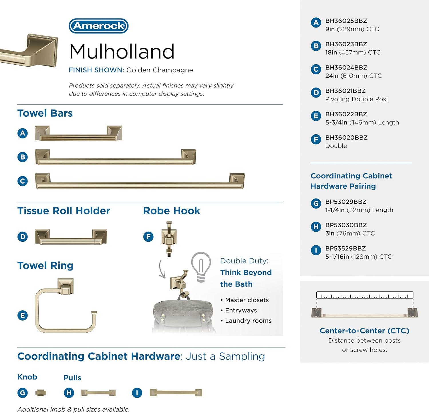 Mulholland Towel Bar