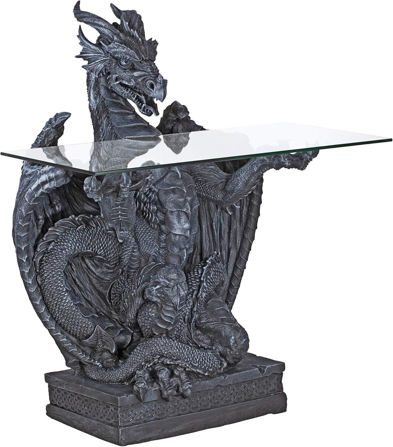 Subservient Dragon 27.5'' Console Table