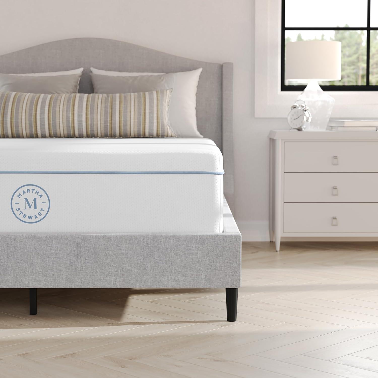 Martha Stewart  Medium-Firm Pocket Spring and Foam Hybrid Dual-Action Cooling Mattress Full - Cushion Firm