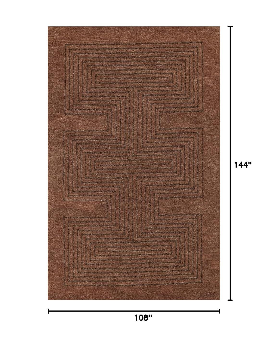 Simone Hand-Tufted Wool Rug - 9' x 12'
