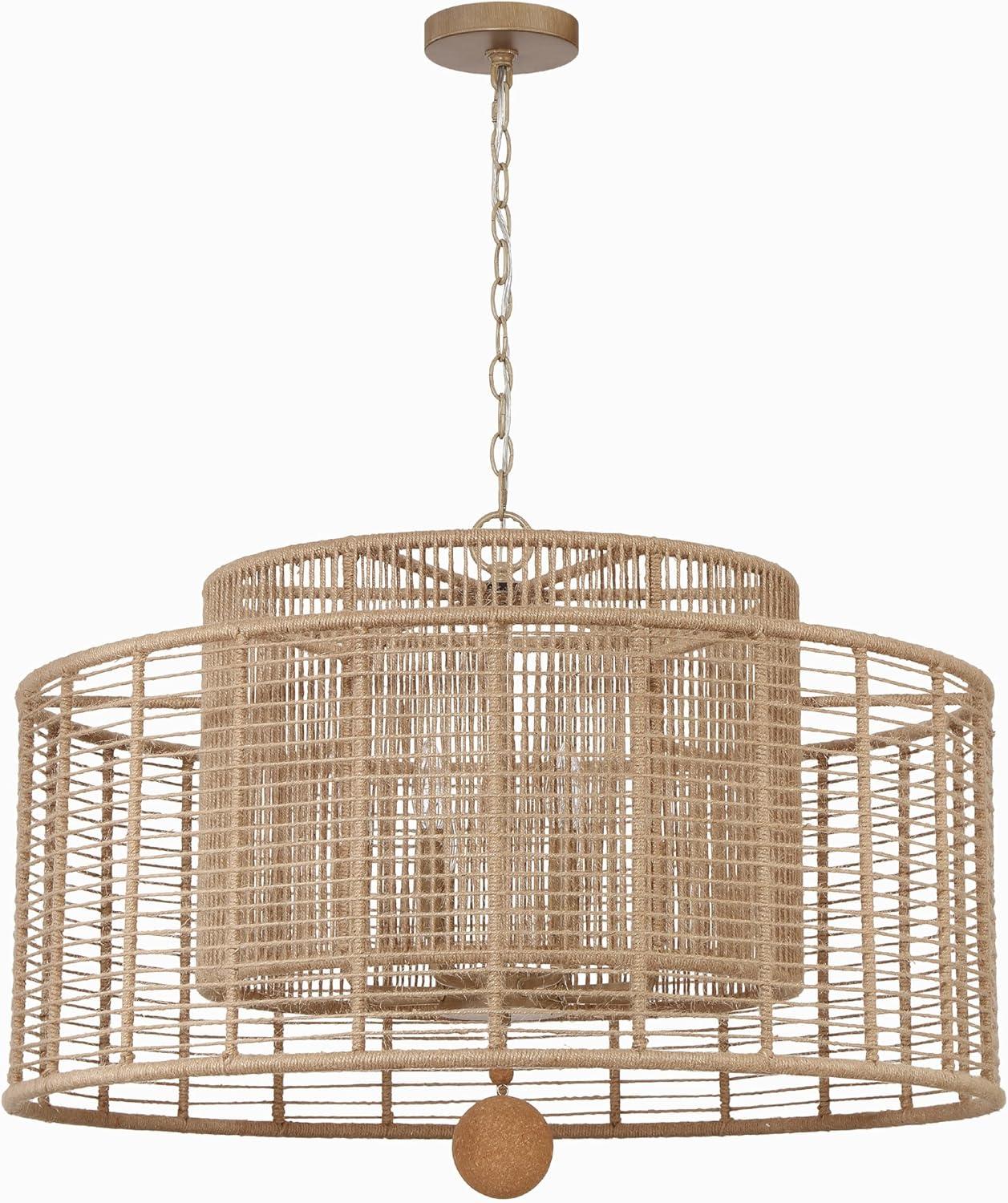 Crystorama Lighting Jayna 8 - Light Chandelier in  Burnished Silver