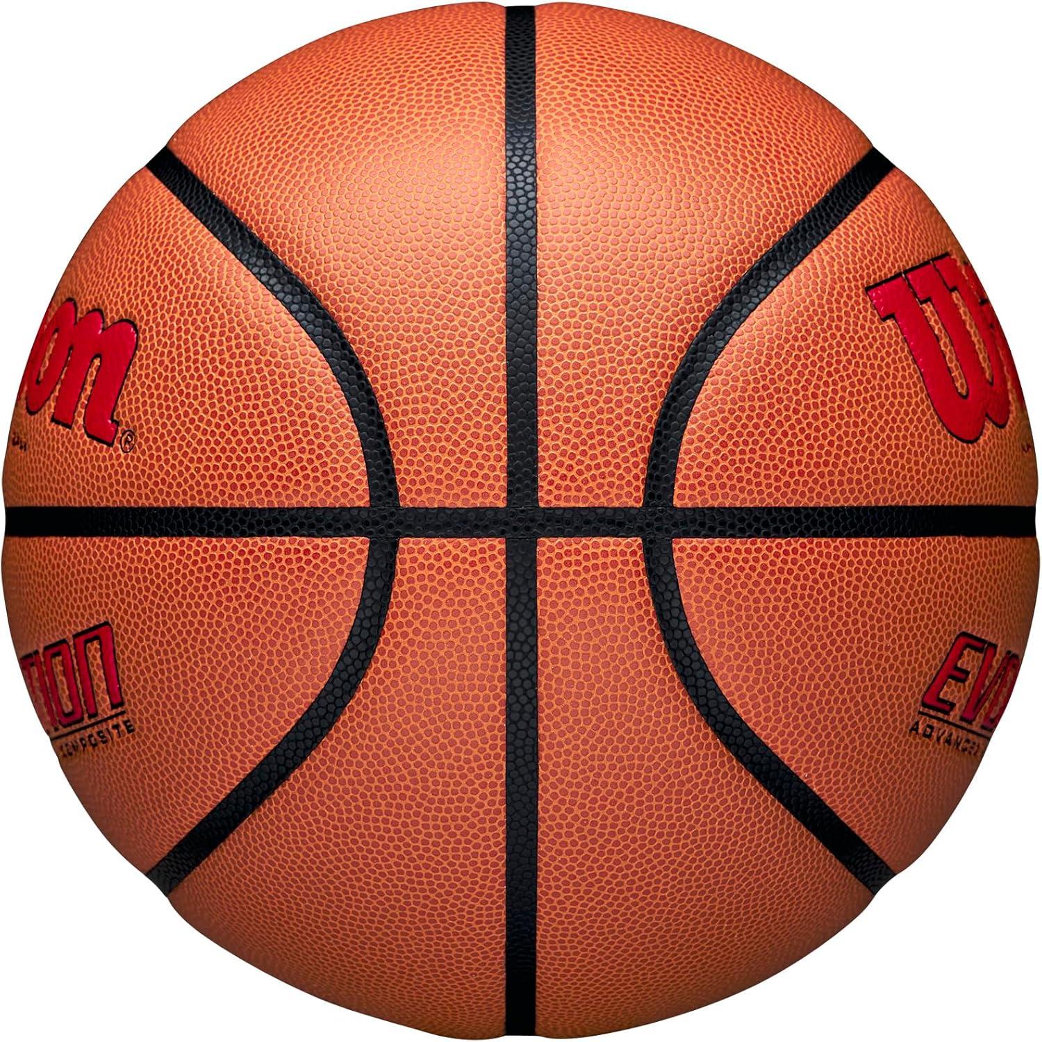 Wilson 28.5'' Evolution Game Basketball - Scarlet