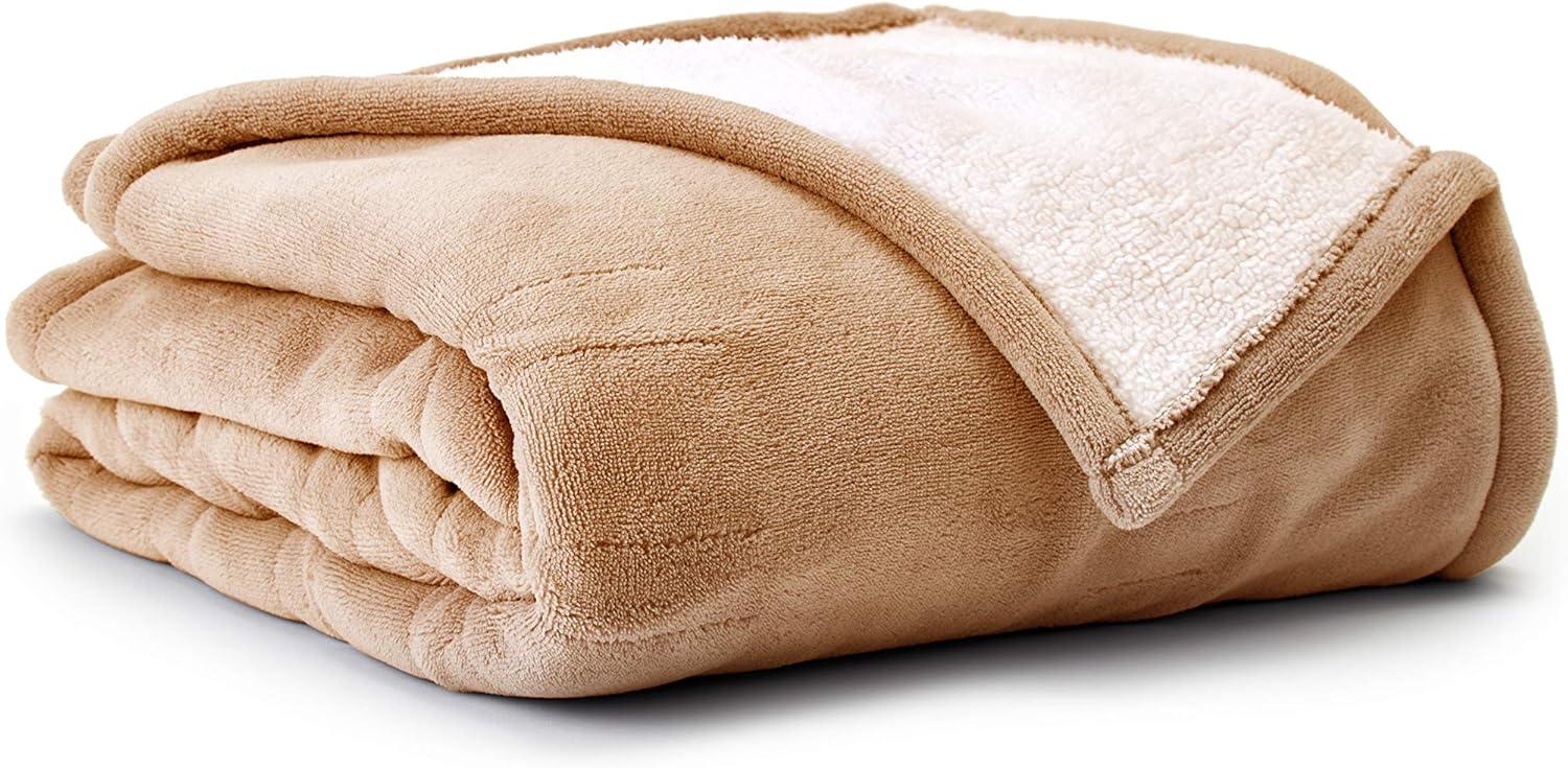 Full Size Reversible Sherpa Electric Heated Blanket