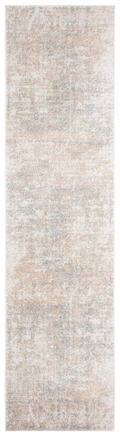Adirondack ADR207 Machine Made Indoor Runner - Beige/Slate - 2'-6"x6' - Safavieh