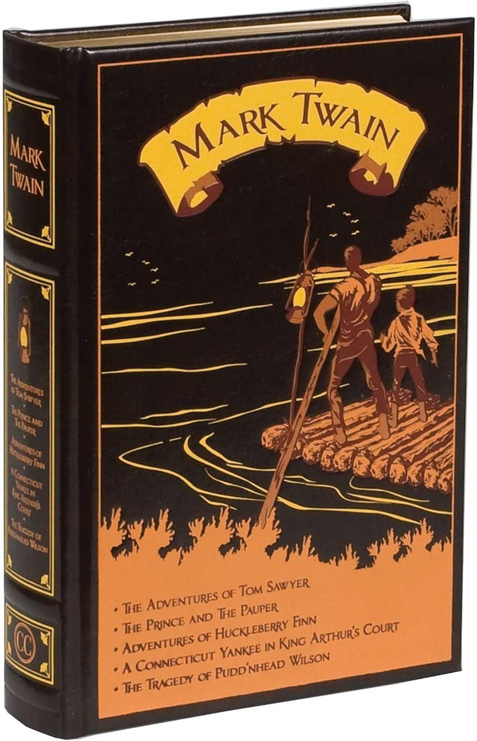 Mark Twain - (Leather-Bound Classics) (Leather Bound)