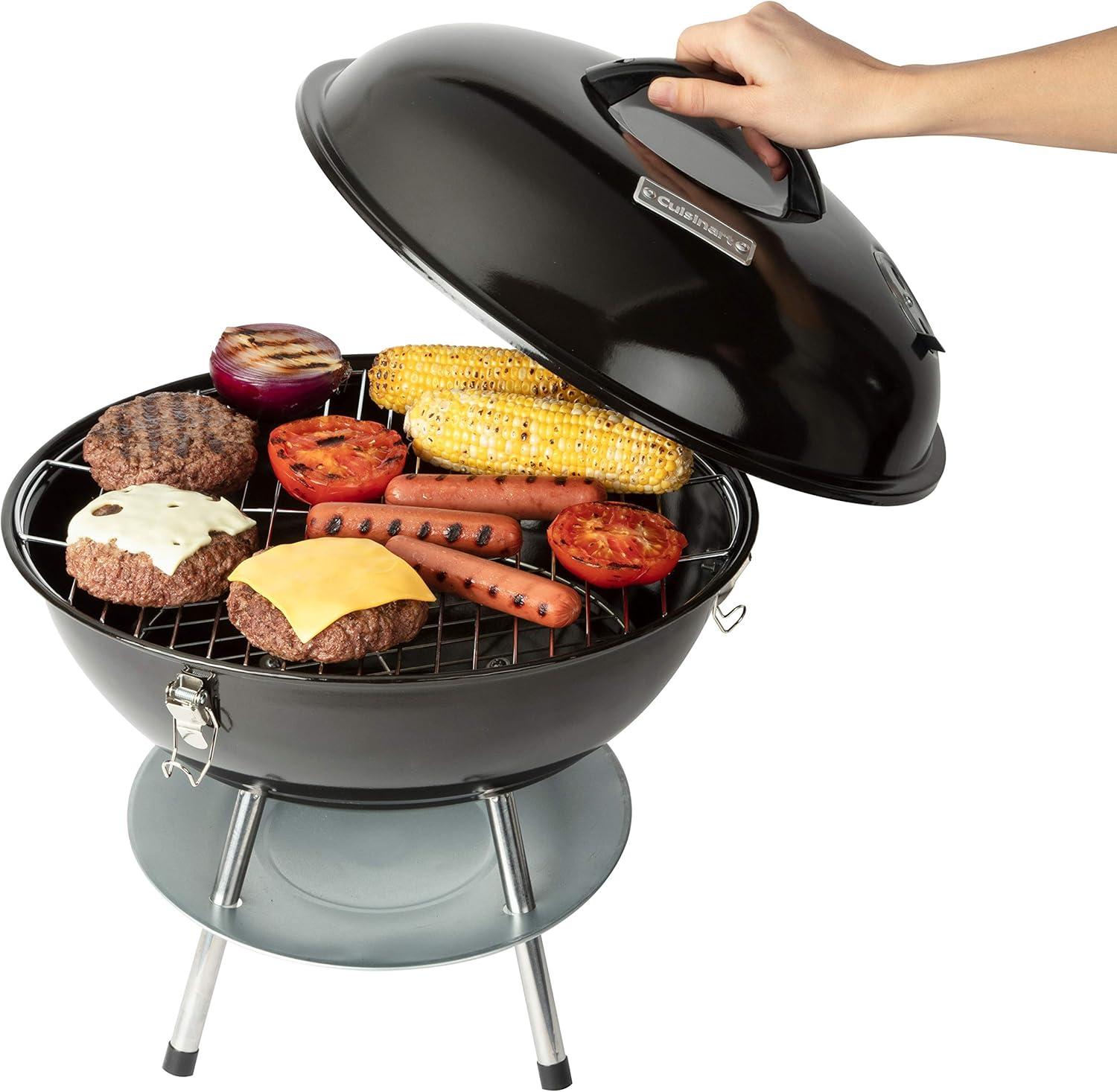 16-In Portable Charcoal Grill