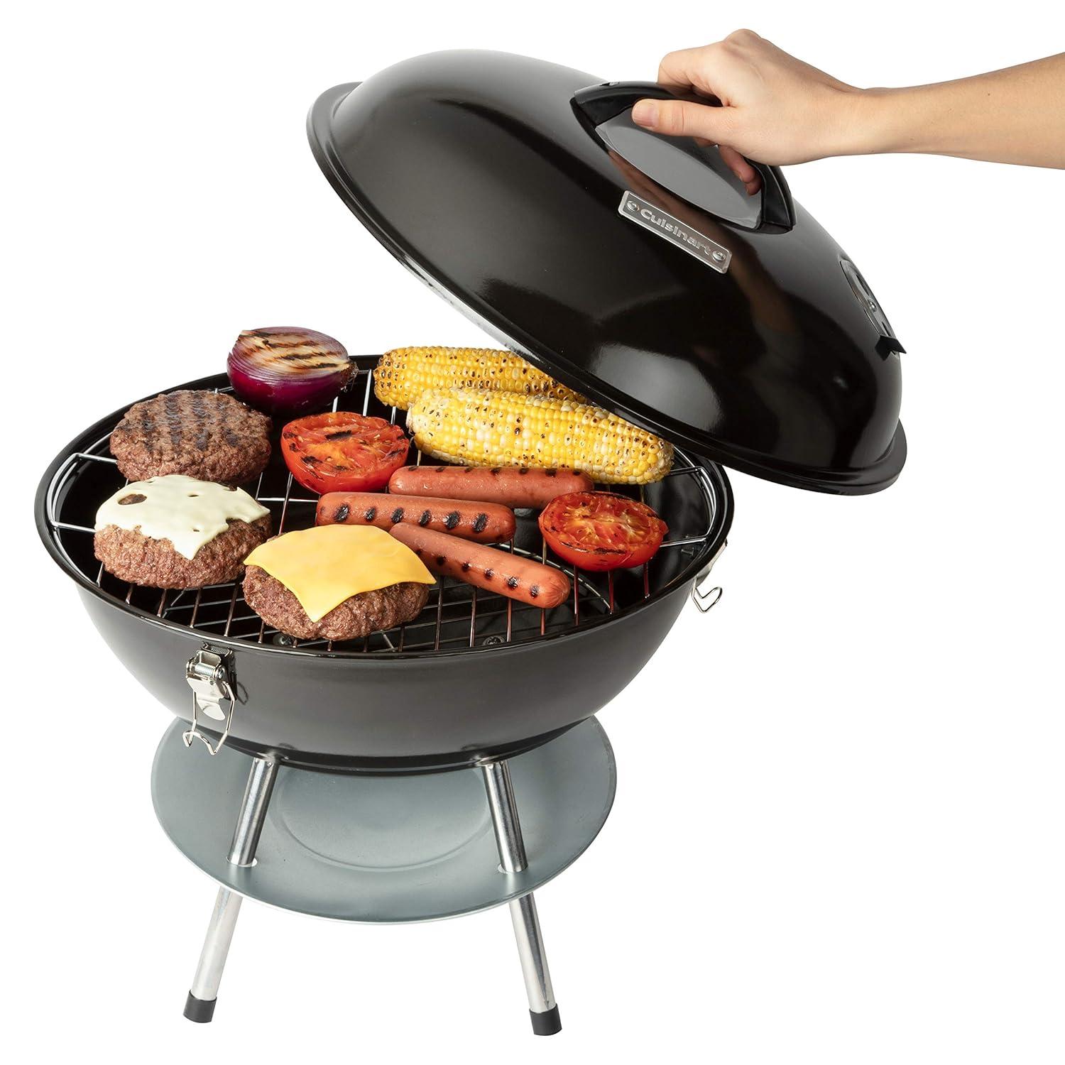 16-In Portable Charcoal Grill
