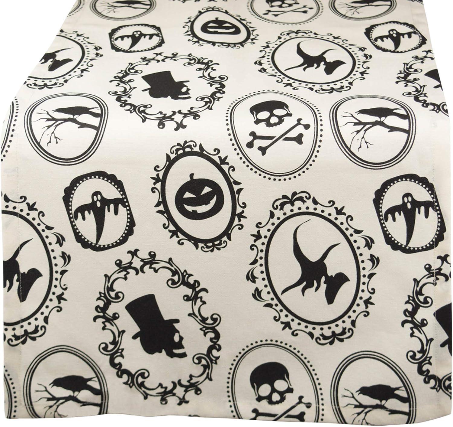The Holiday Aisle® Turnbow Halloween Portrait Table Runner