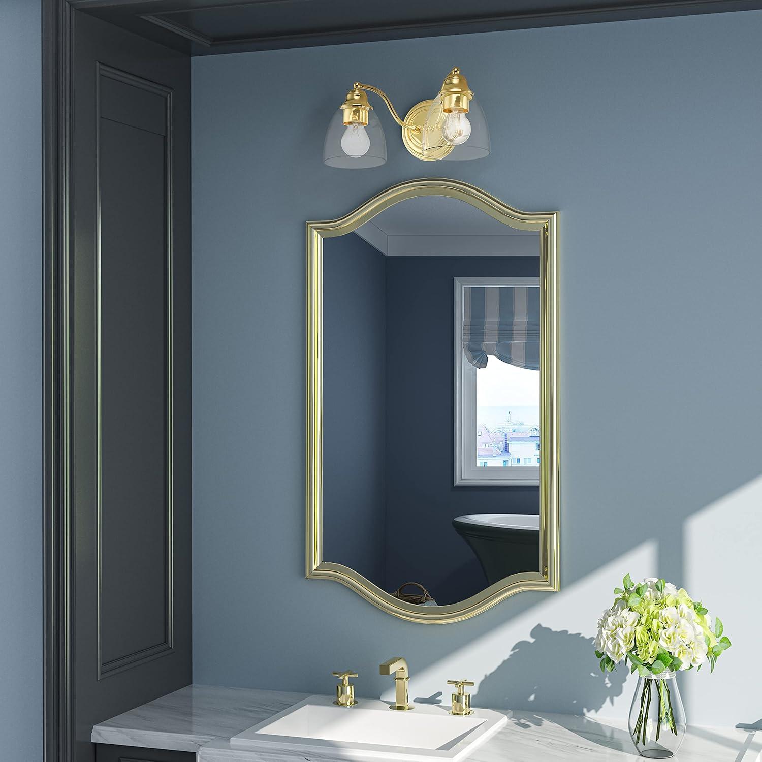 Livex Lighting Montgomery 2 - Light Vanity in  Polished Brass