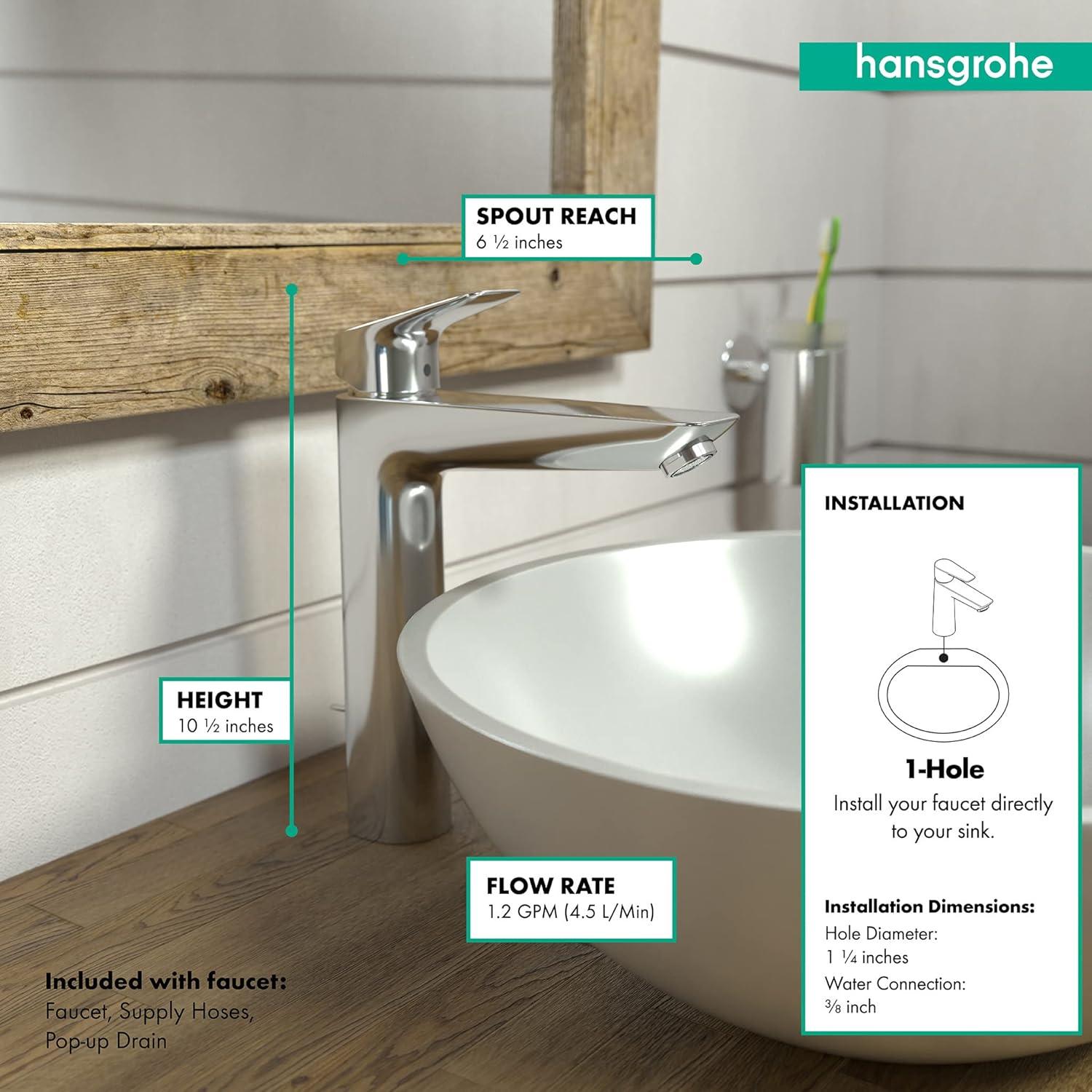 Logis Single Hole Bathroom Faucet