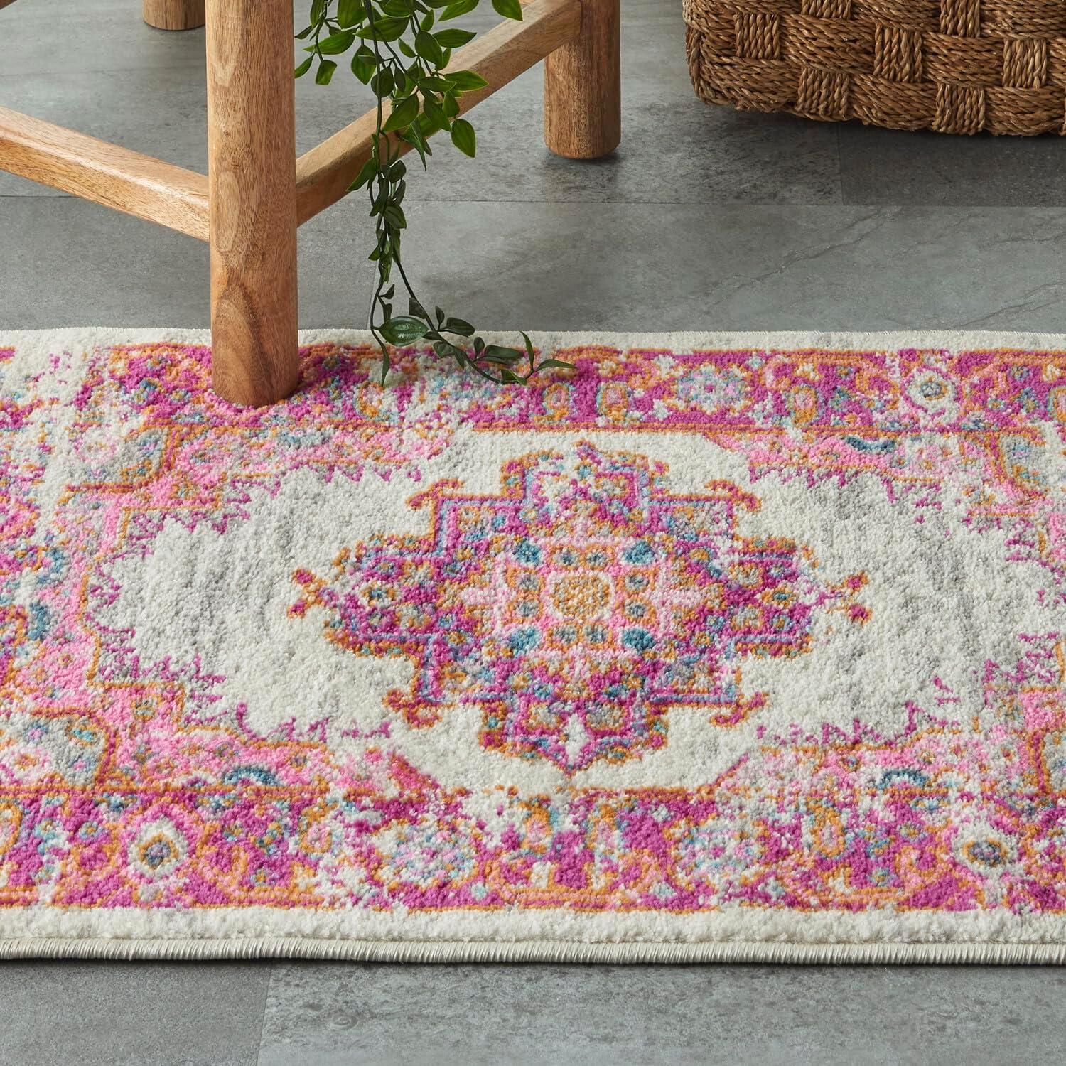 Nourison Passion Medallion Bohemian Indoor Rug