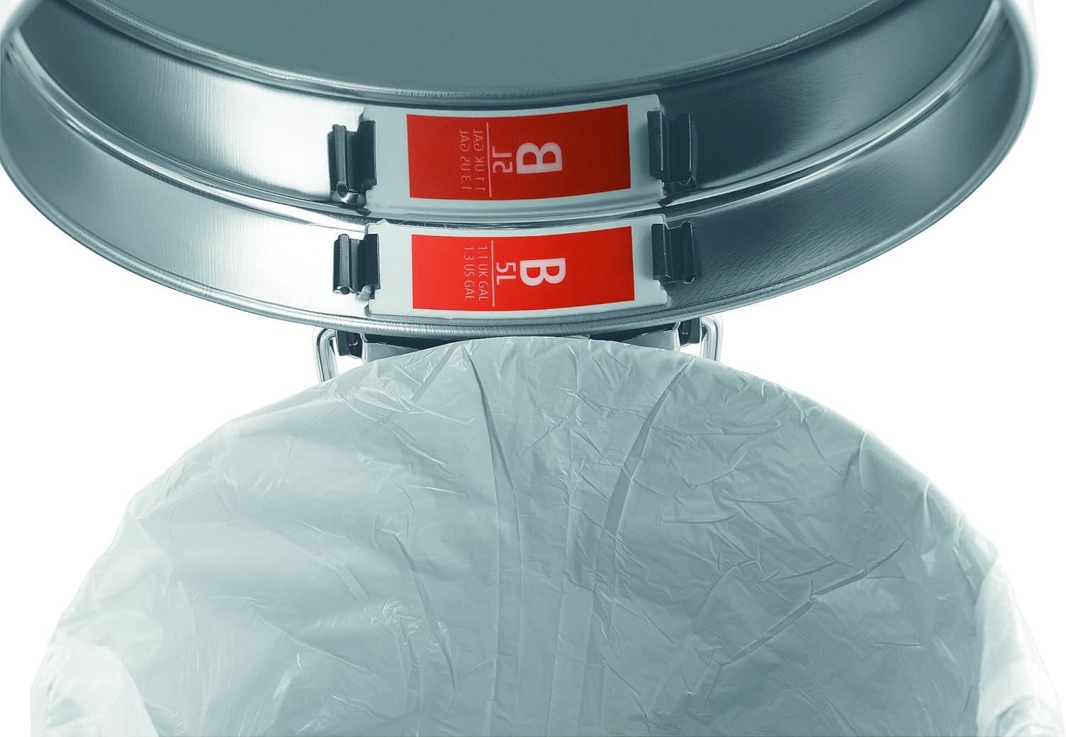 Brabantia Bin Liners, Size B, 5 L - 60 Bags