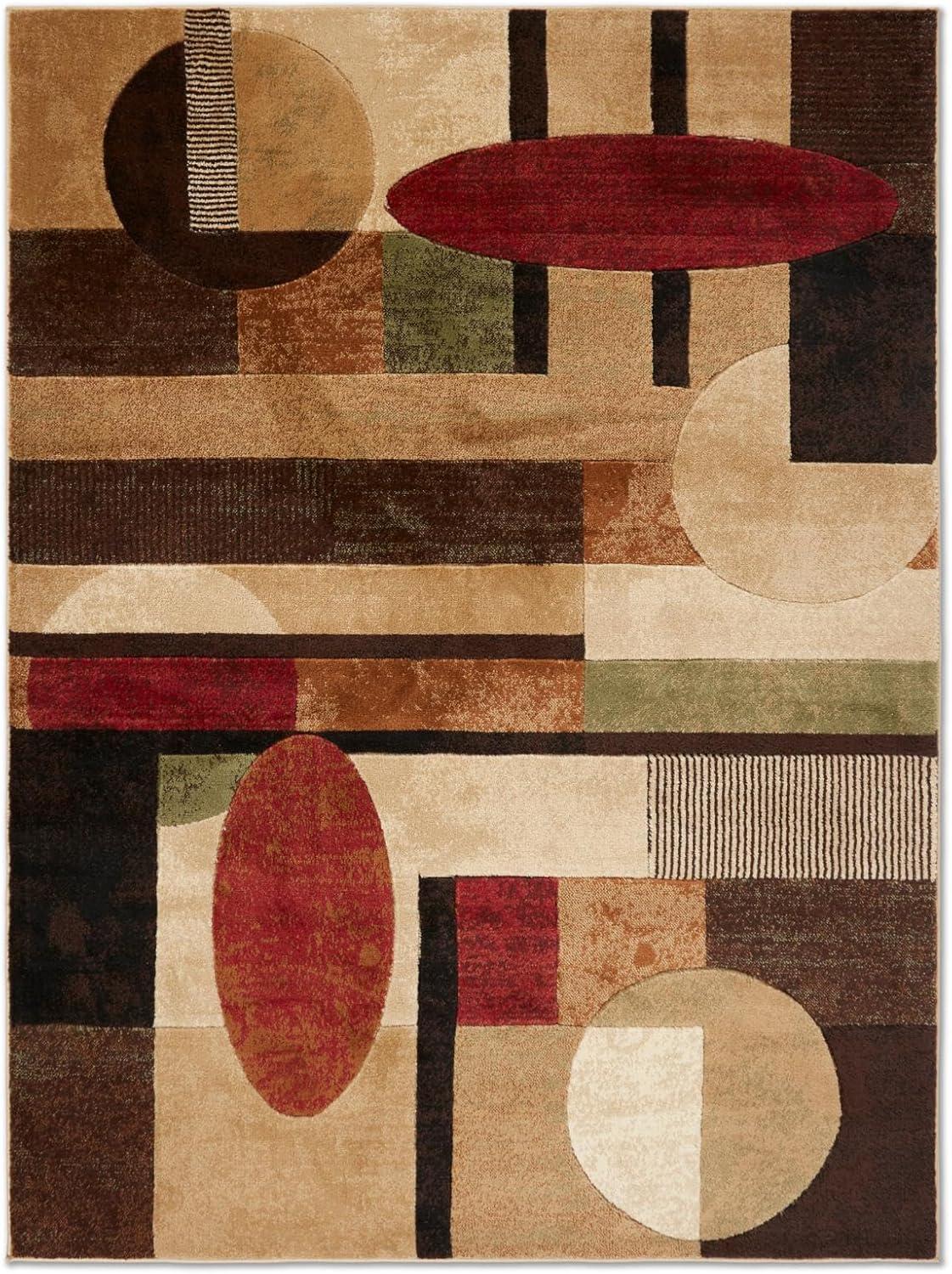 Home Dynamix Jasmine Contemporary Geometric Area Rug