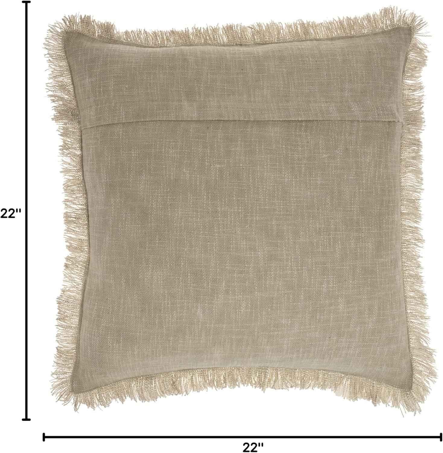 Printed Stonewash Throw Pillow - Nicole Curtis