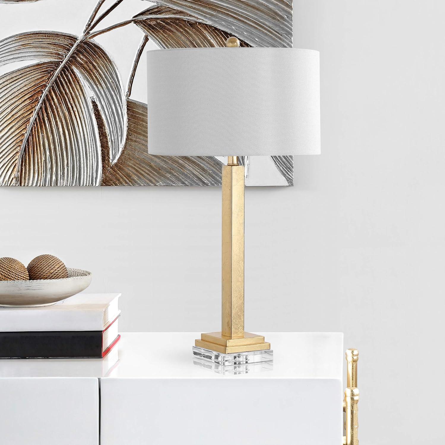 Perri Table Lamp (Set of 2) - 30 Inch Height - LIT4378 - Gold/Off White - Safavieh