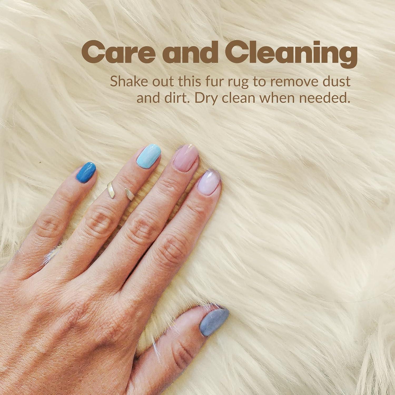 Natural New Zealand Sheepskin Double Rug | Natural | 2'x6'