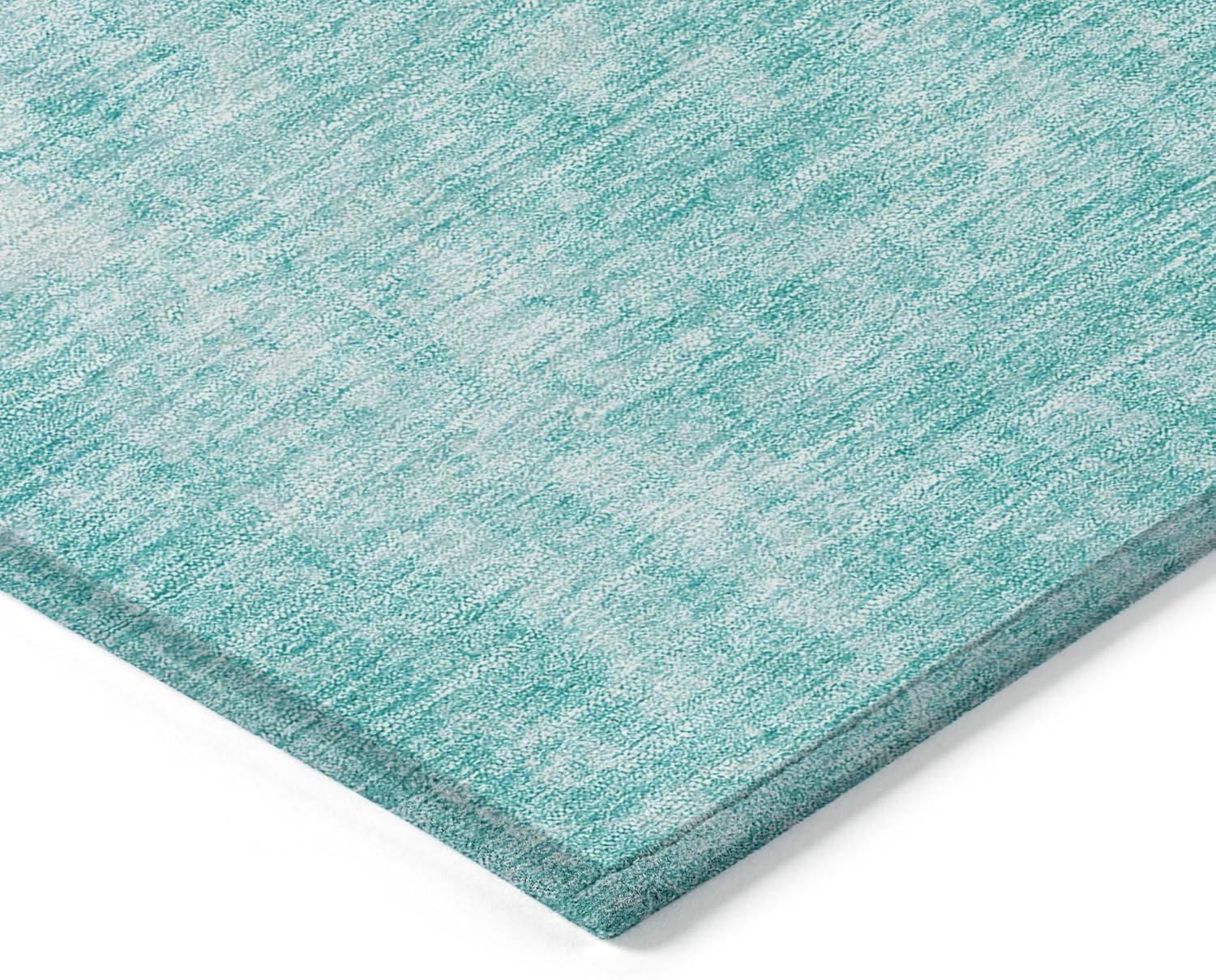 Addison Rugs Chantille ACN656 Teal 2'6" x 3'10" Indoor Outdoor Area Rug, Easy Clean, Machine Washable, Non Shedding, Bedroom, Entry, Living Room, Dining Room, Kitchen, Patio Rug