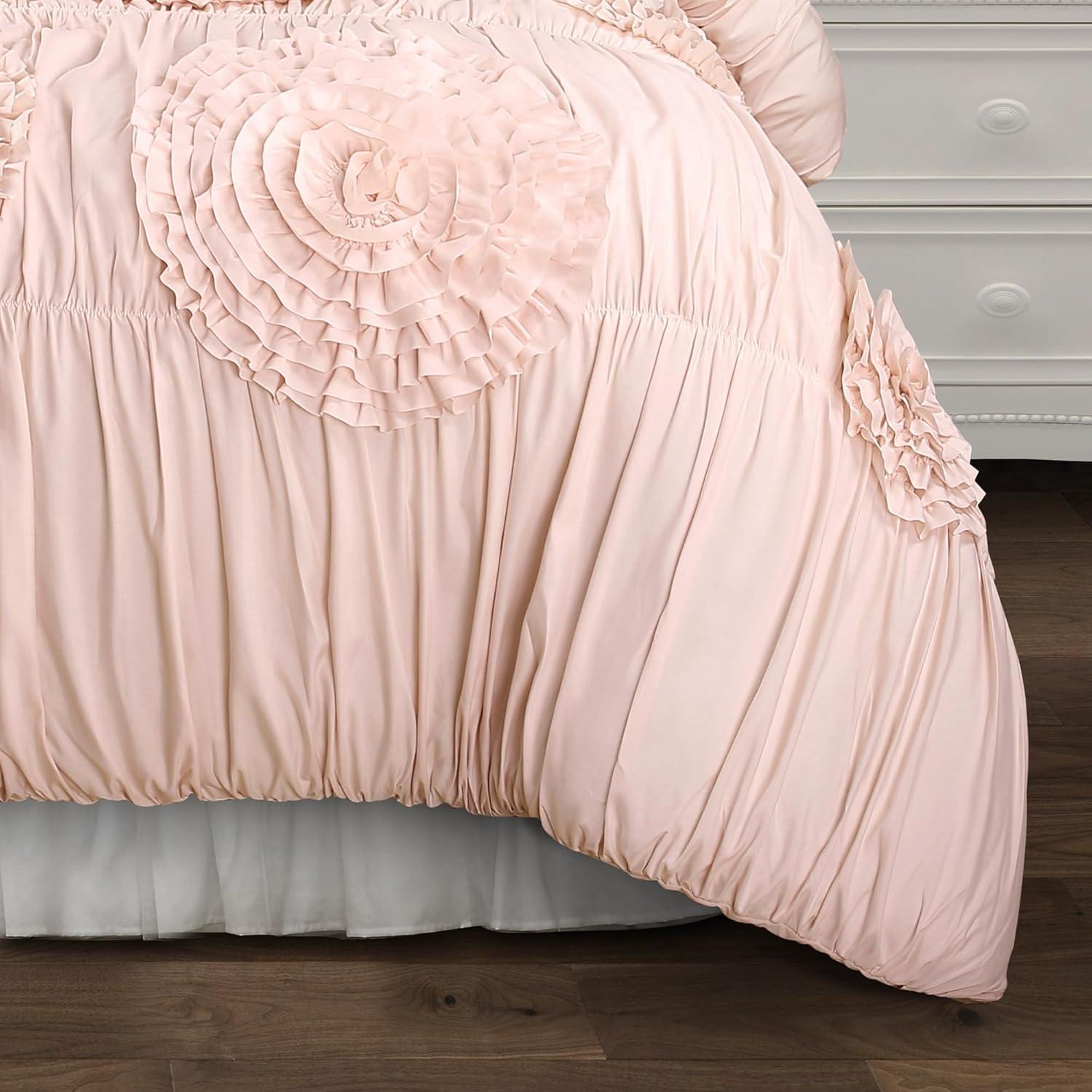 Lush Decor Serena Microfiber Traditional Comforter Set