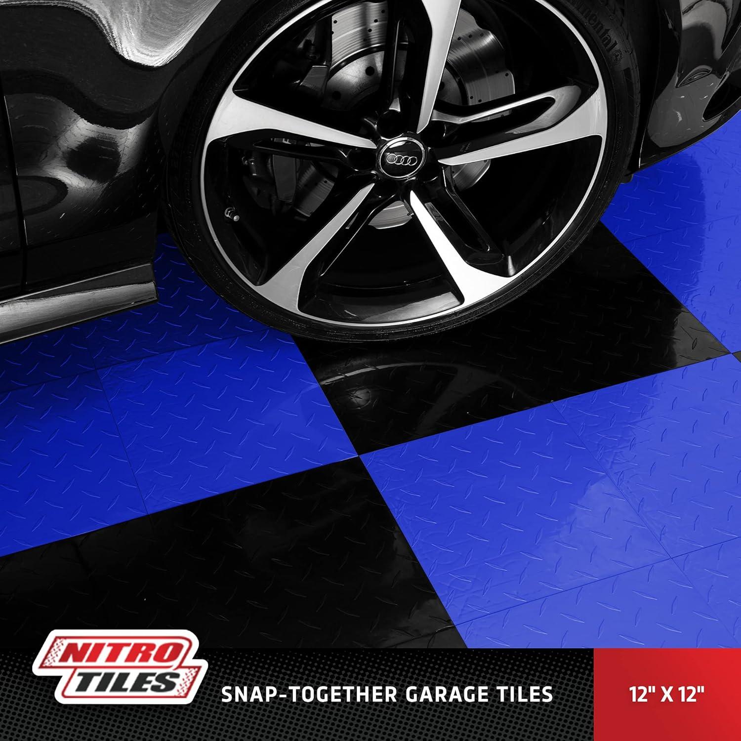 FlooringInc 12'' W x 12'' L Garage Flooring Tiles