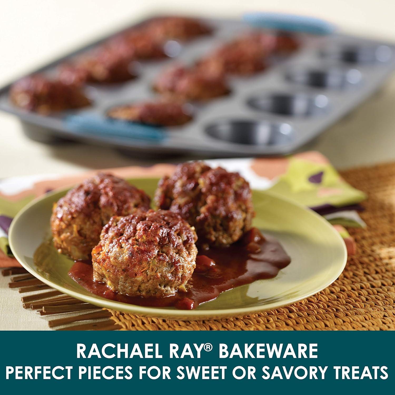 Rachael Ray Rachael Ray 12-Cup Non-Stick Yum-O Bakeware Oven Lovin Muffin Pan