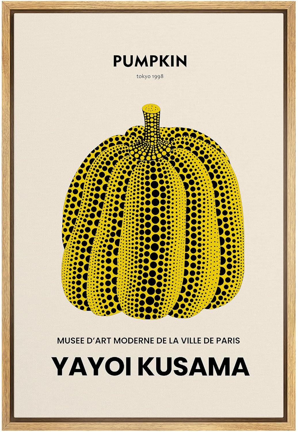 SIGNLEADER " Japanese Pumpkin " by Yayoi Kusama