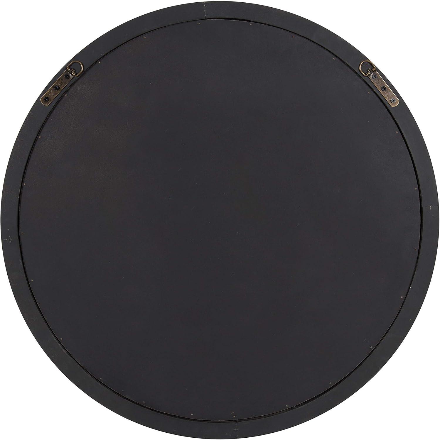 28" Mansell Round Wall Mirror - Kate & Laurel All Things Decor