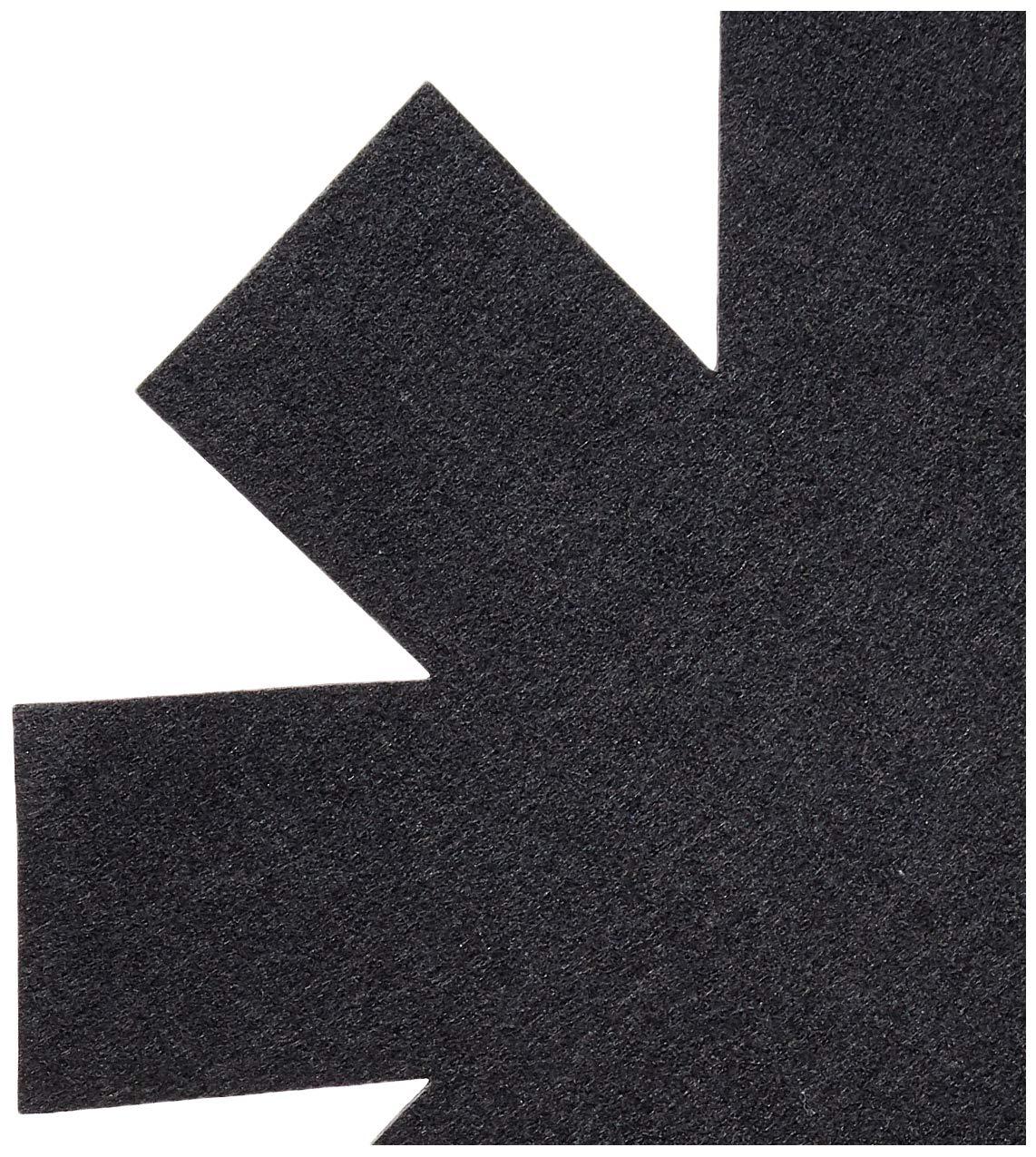 Black Felt Pan Protectors Set of 3