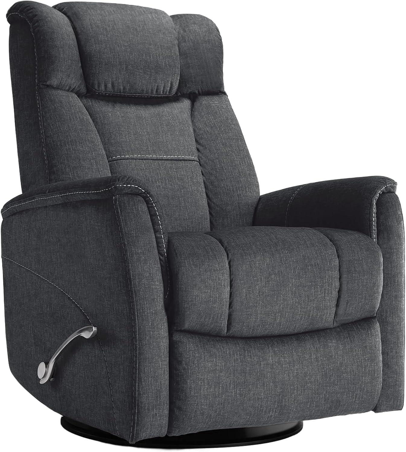 Latitude Run® Robeline 32.2" Wide Modern Upholstered Manual Rocker Recliner