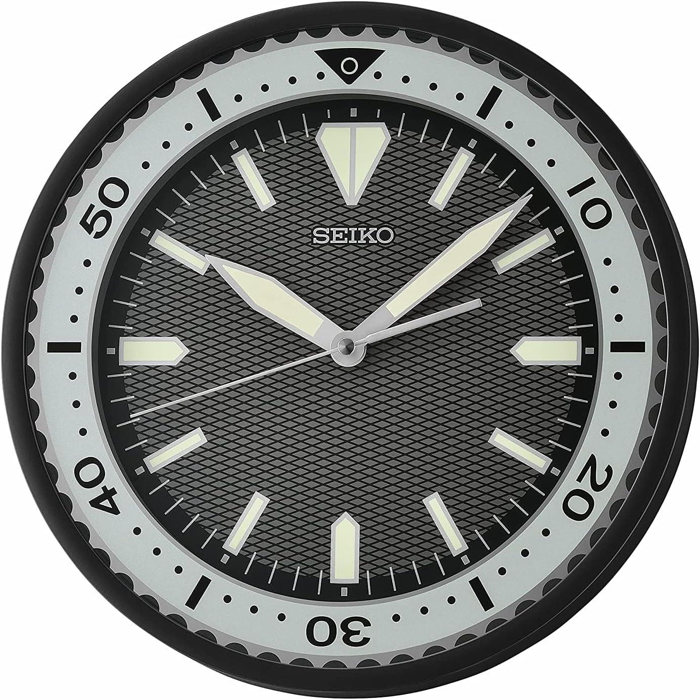 Seiko "Watch Face" Classic Wall Clock