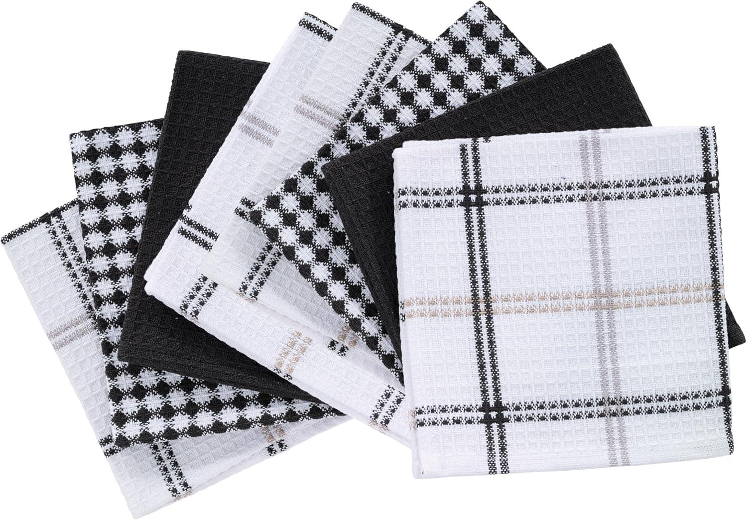 T-fal Flat Waffle Kitchen Dishcloth Set