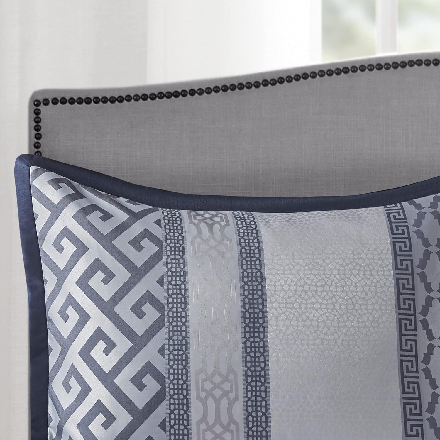 Madison Park Bennett 7 Piece Jacquard Comforter Set