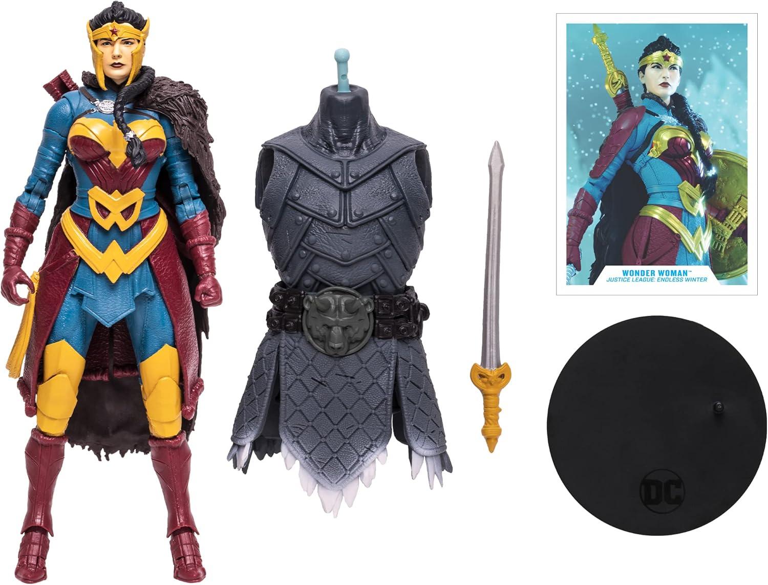 DC Comics Build-A-Figure - Frost King - Wonder Woman Action Figure