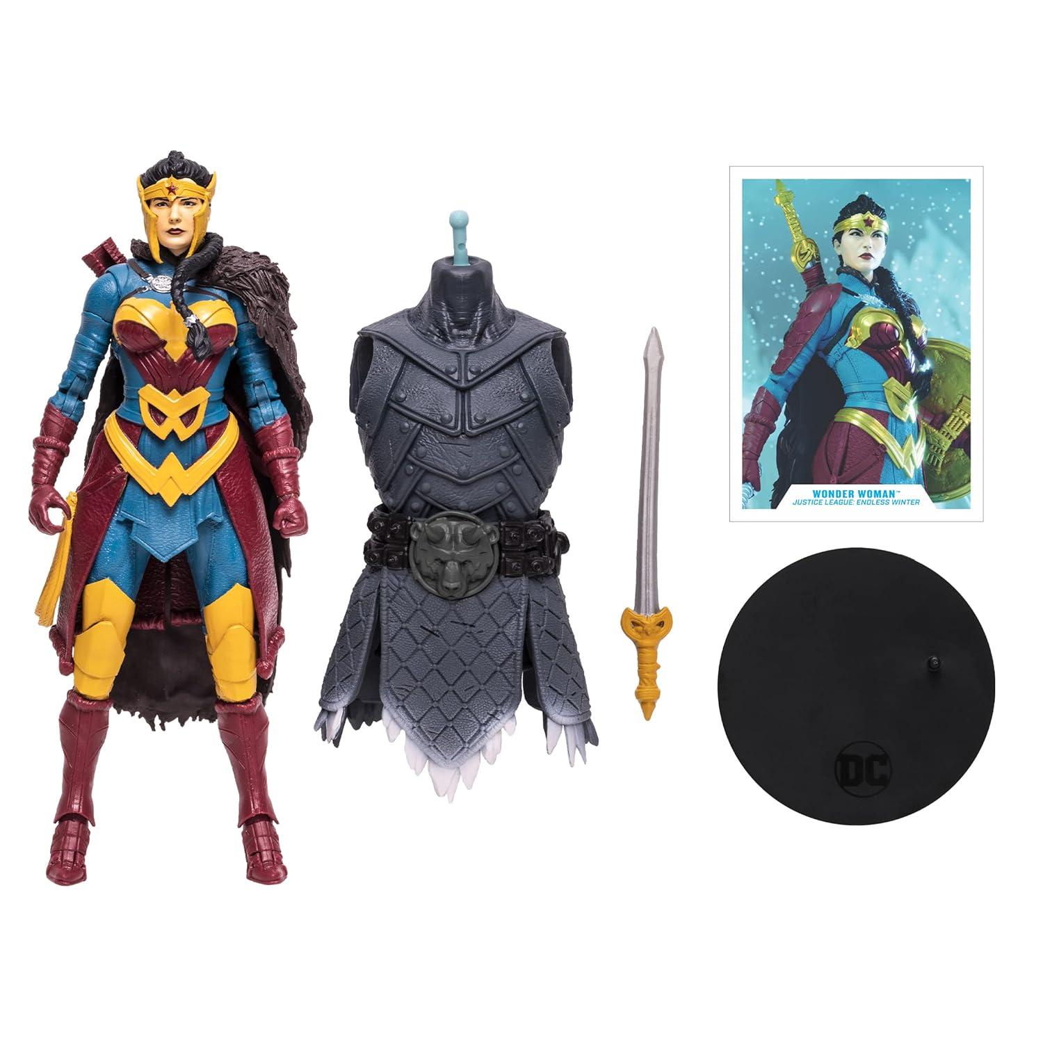 DC Comics Build-A-Figure - Frost King - Wonder Woman Action Figure