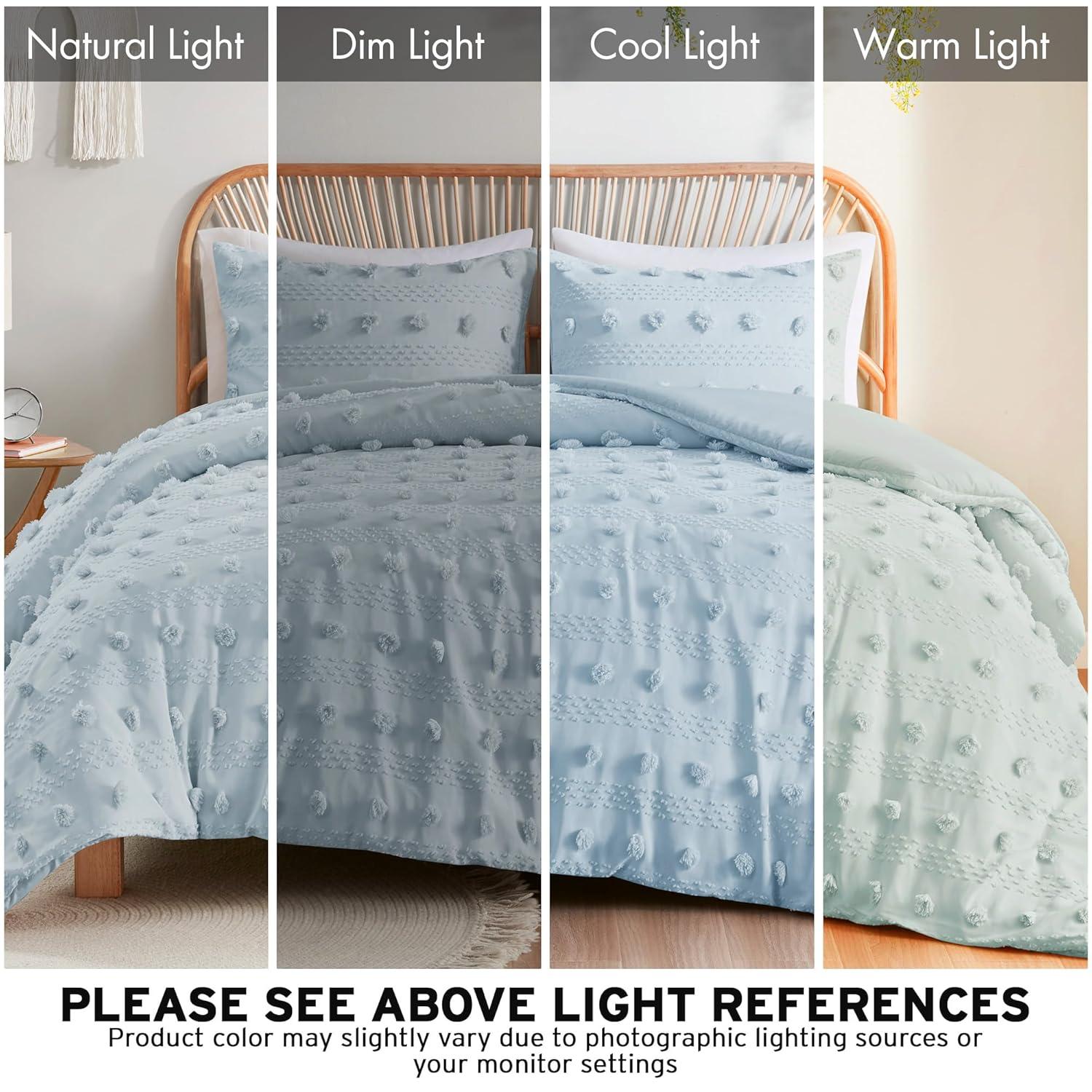 Clip Jacquard Comforter Set