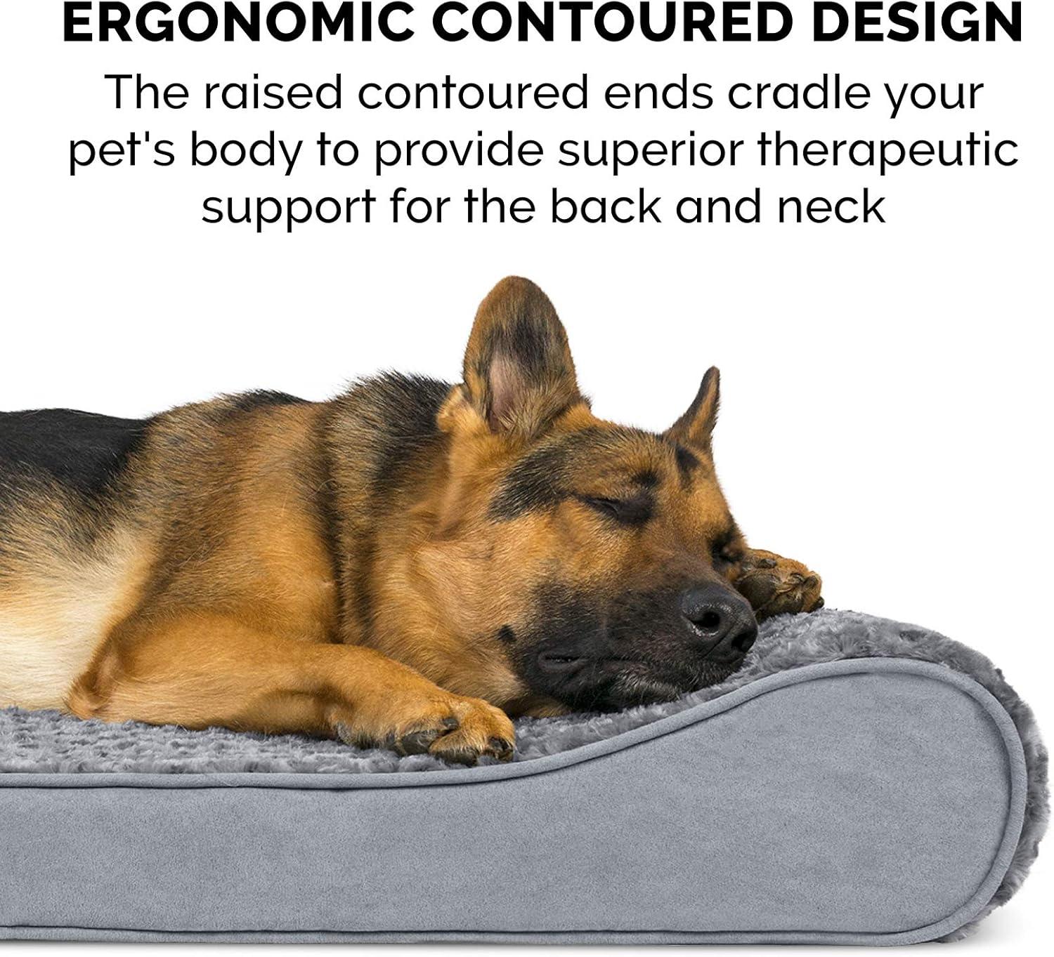 FurHaven Ultra Plush Luxe Lounger Orthopedic Dog Bed