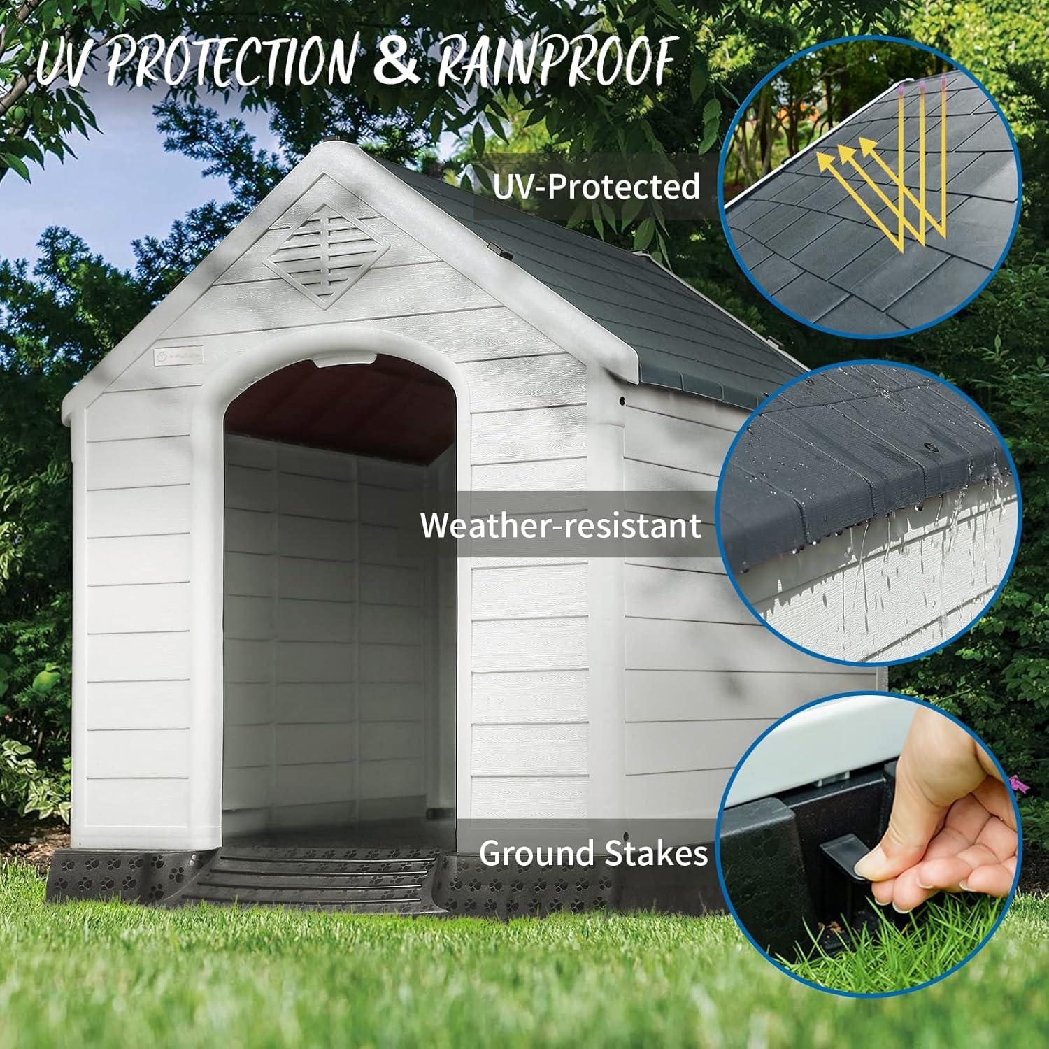 Aunyae Plastic Dog House