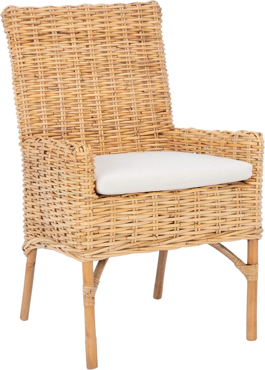 Nancy Rattan Accent Chair W/ Cushion  - Safavieh