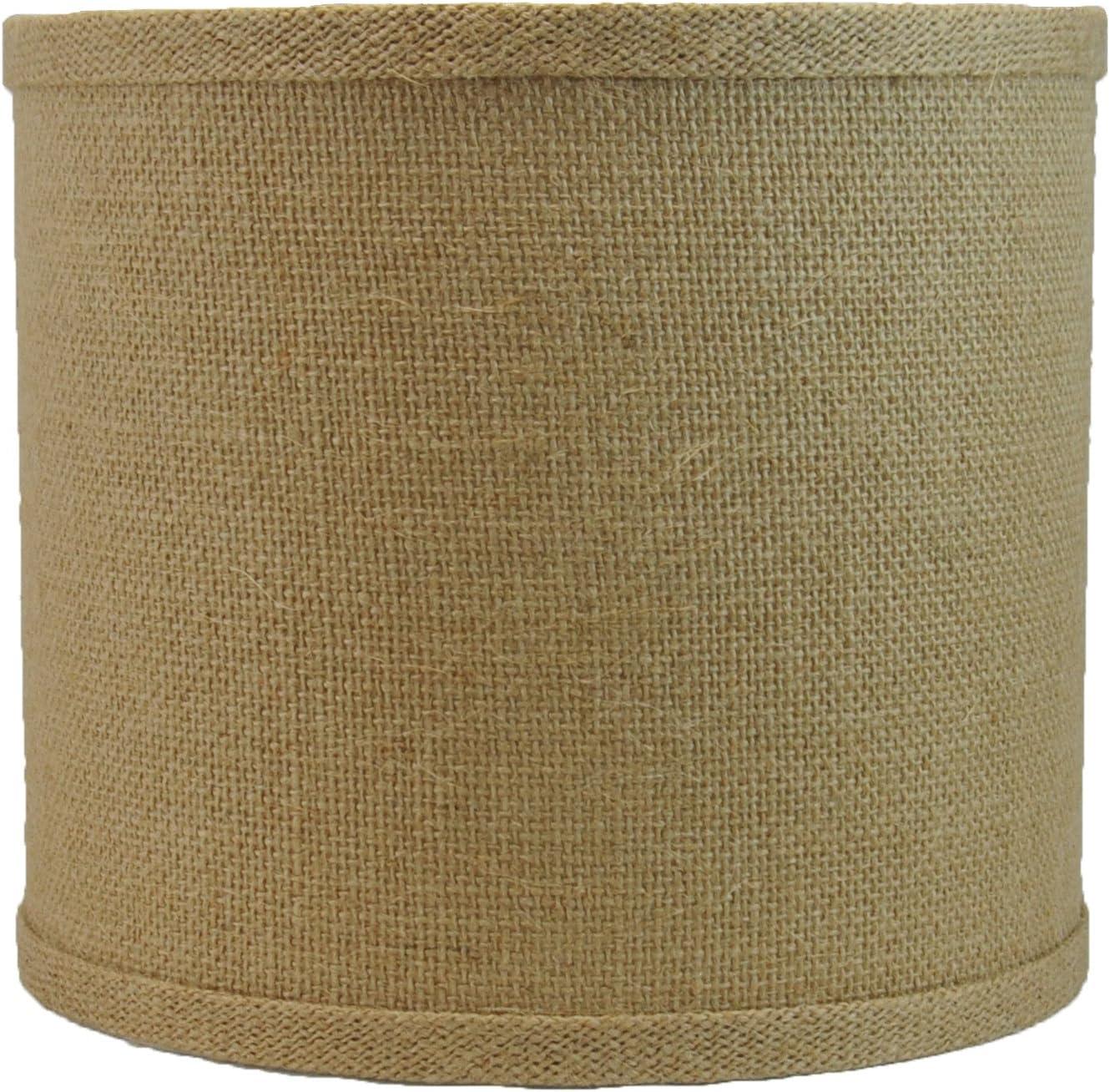 Ganya Burlap Drum Lamp Shade