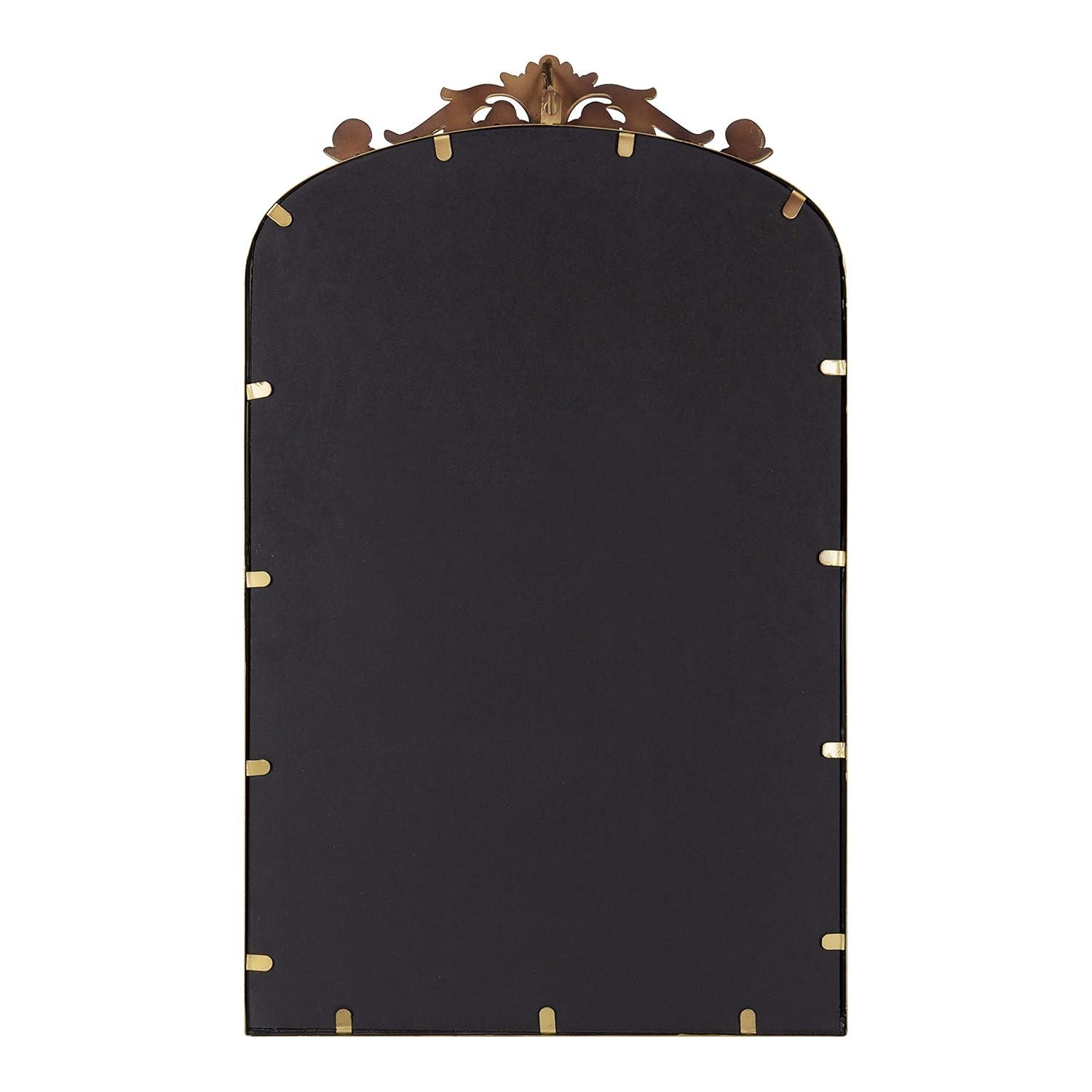 Fleur De Lis Living Anglo Metal Flat Mirror