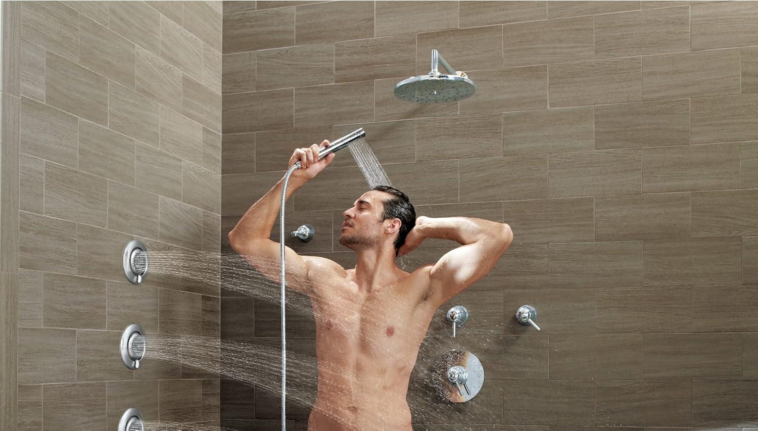 Waterhill Rain Fixed Shower Head with Immersion